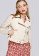 Cropped Jacke für Damen, Creme, 94-9P-105-P-2XL, Bild 2