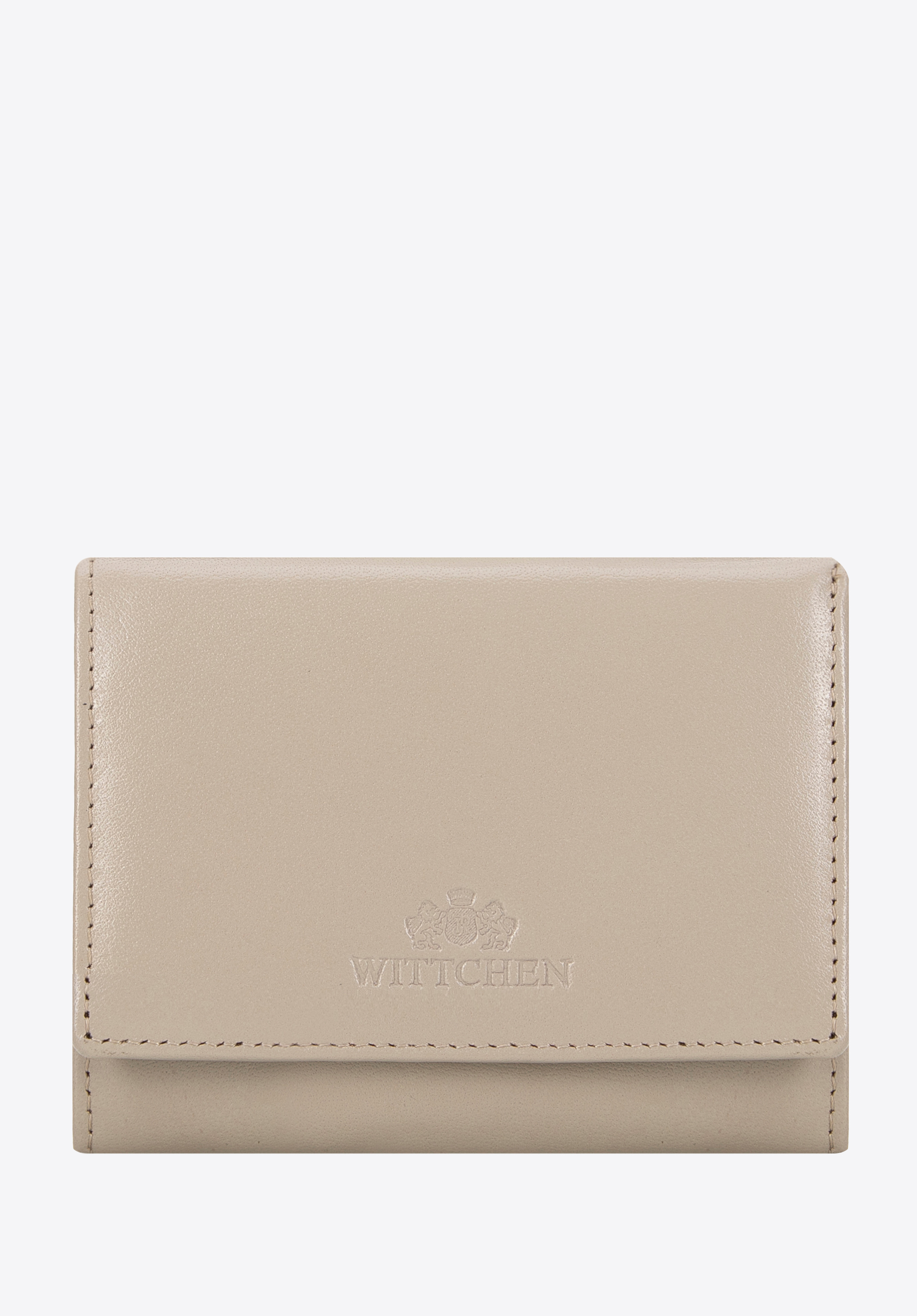 Damenhandtasche aus Leder, Creme, 14-1-070-BL, Bild 1