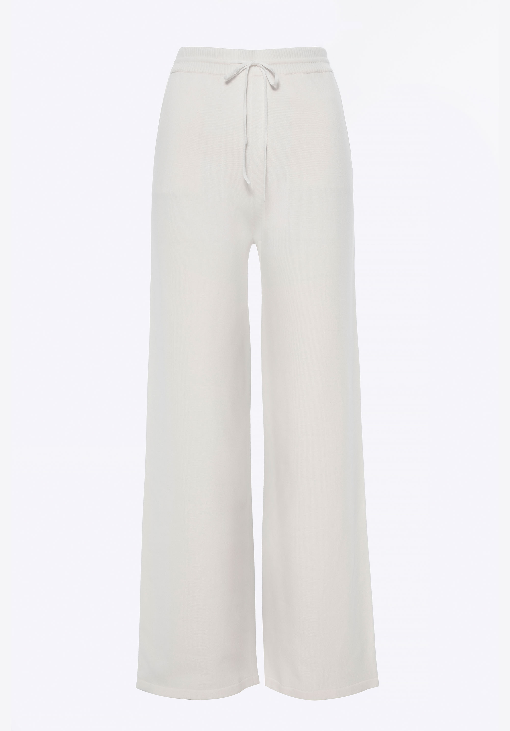 Damenhose aus Viskose-Nylon-Mischgewebe, Creme, 29-99-007-0-S, Bild 1