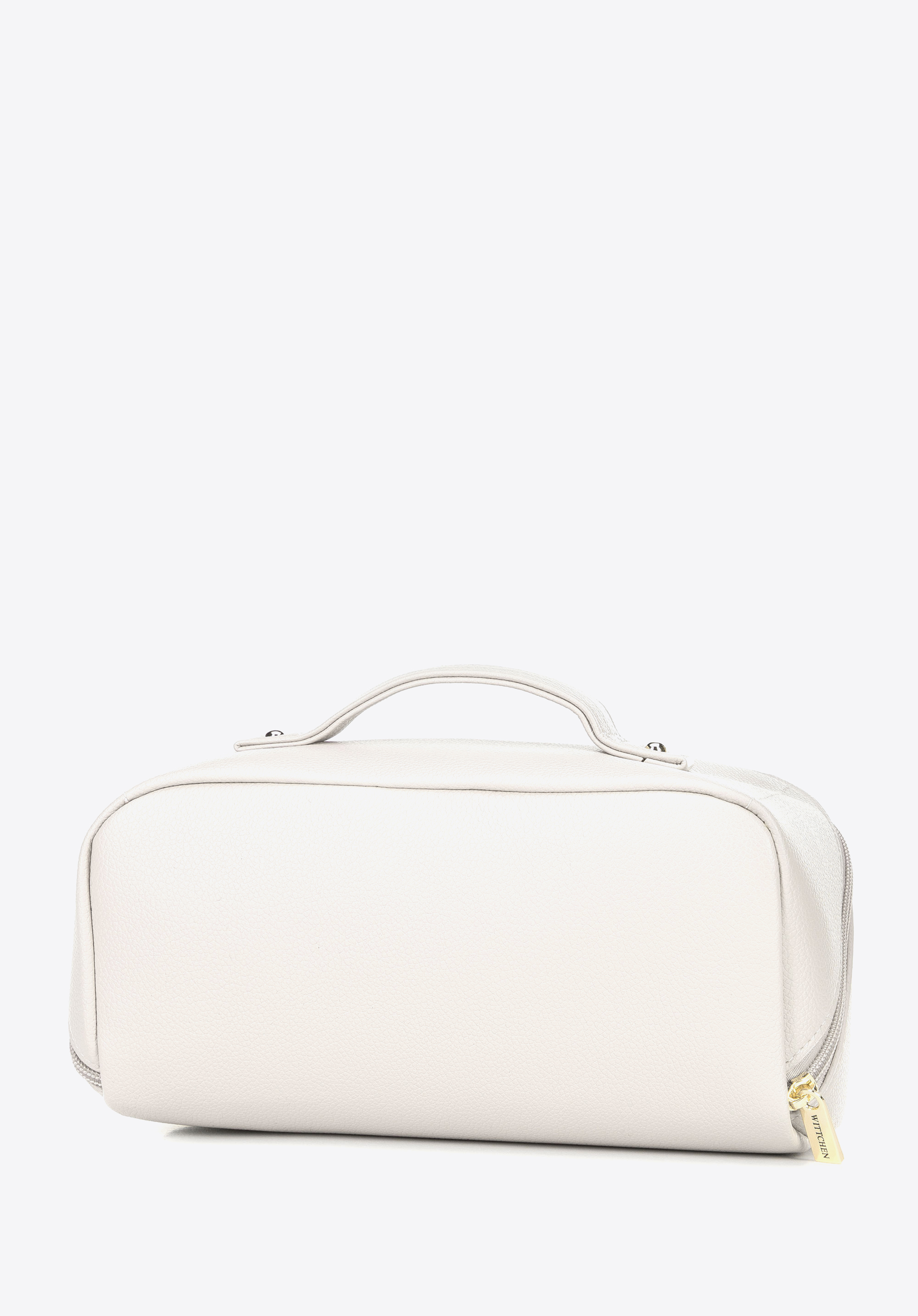 Kosmetiktasche aus Öko-leder, Creme, 100-4Y-920-0, Bild 1