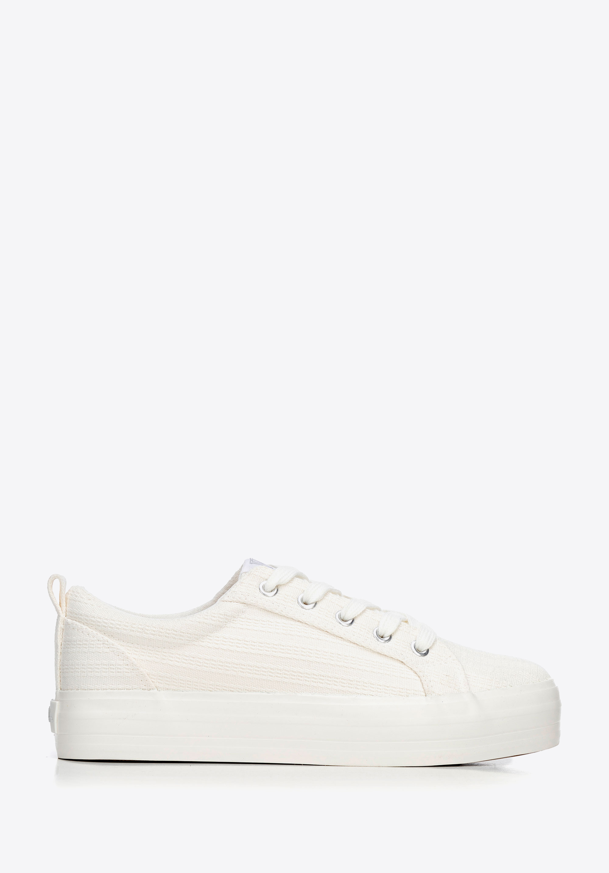 Plateau-Sneaker für Damen, Creme, 100-DP-801-0-36, Bild 1