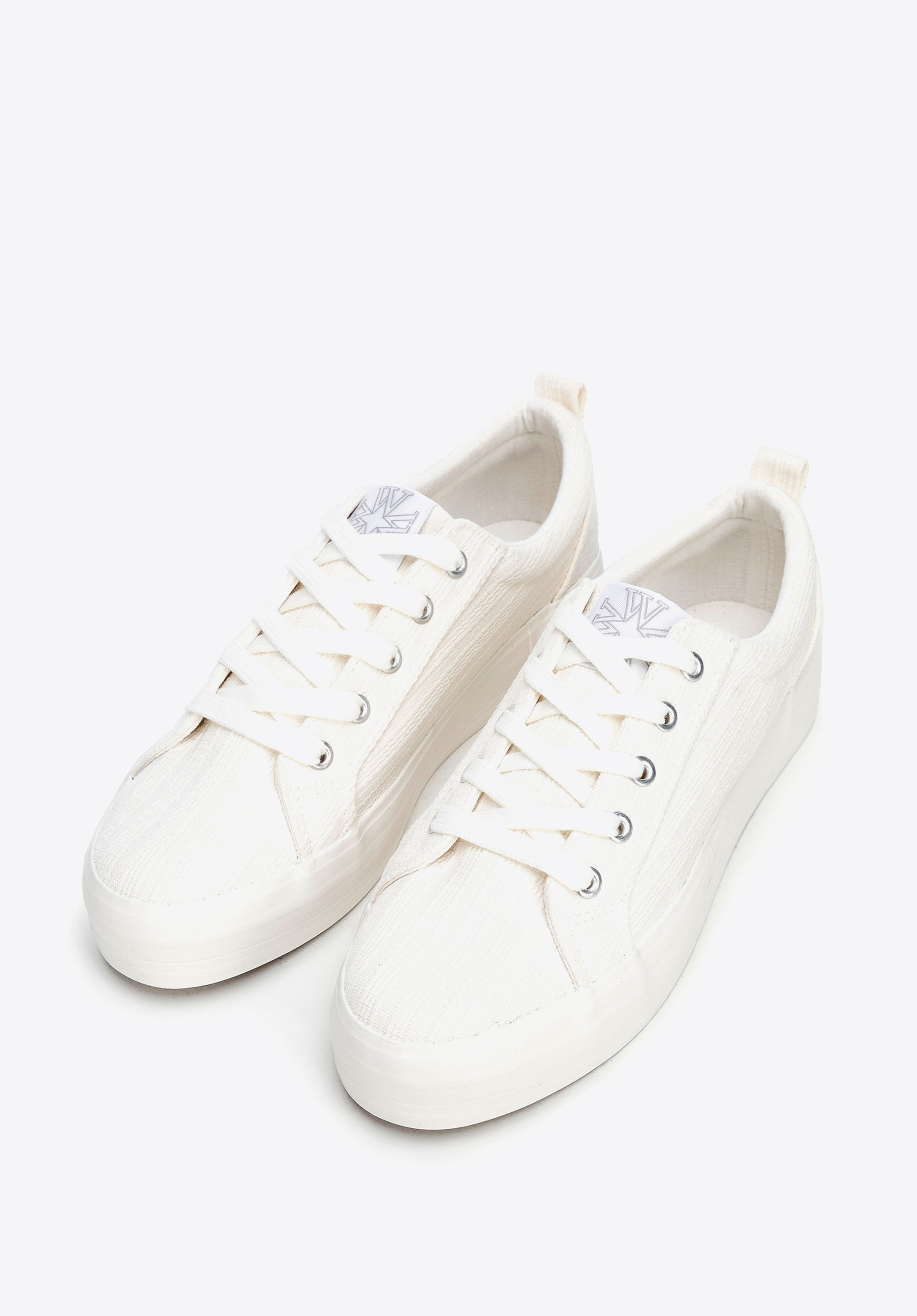 Plateau-Sneaker für Damen, Creme, 100-DP-801-0-36, Bild 1