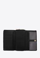 Gemusterte Damenbrieftasche, creme-schwarz, 97-1E-500-X4, Bild 2