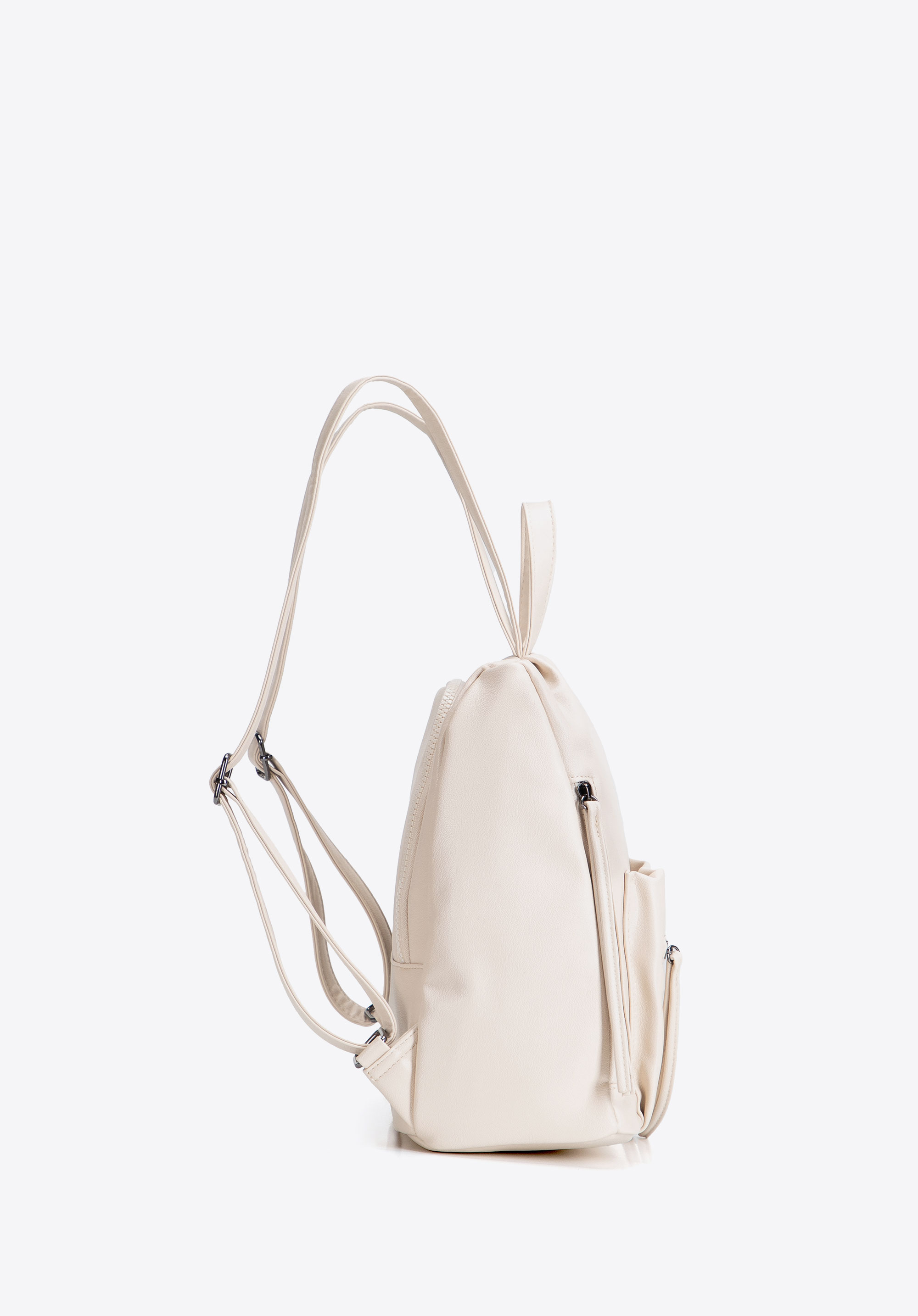 Urbaner Damenrucksack mit praktischen Fächern, Creme, 103-4Y-510-0, Bild 1