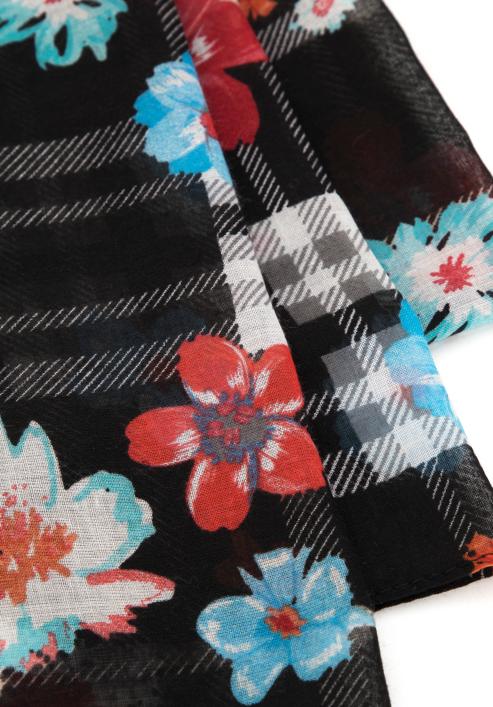 Dámský tenký šátek s květinami, -, 98-7D-X09-X2, Obrázek 3