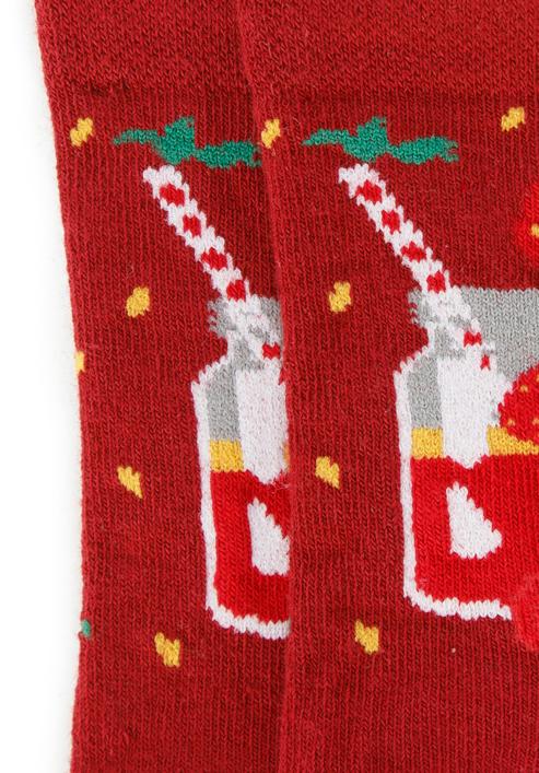 Dámské ponožky, dar red, 96-SD-050-X6-35/37, Obrázek 4