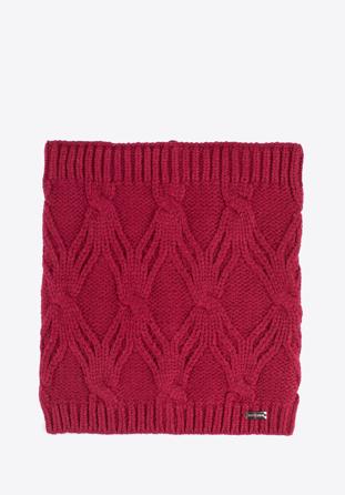 Dámský šátek s ozdobným vzorem, dar red, 97-7F-103-2, Obrázek 1