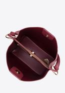 Dvoukomorová dámská kabelka z ekologické kůže s pouzdrem, dar red, 97-4Y-239-8, Obrázek 5