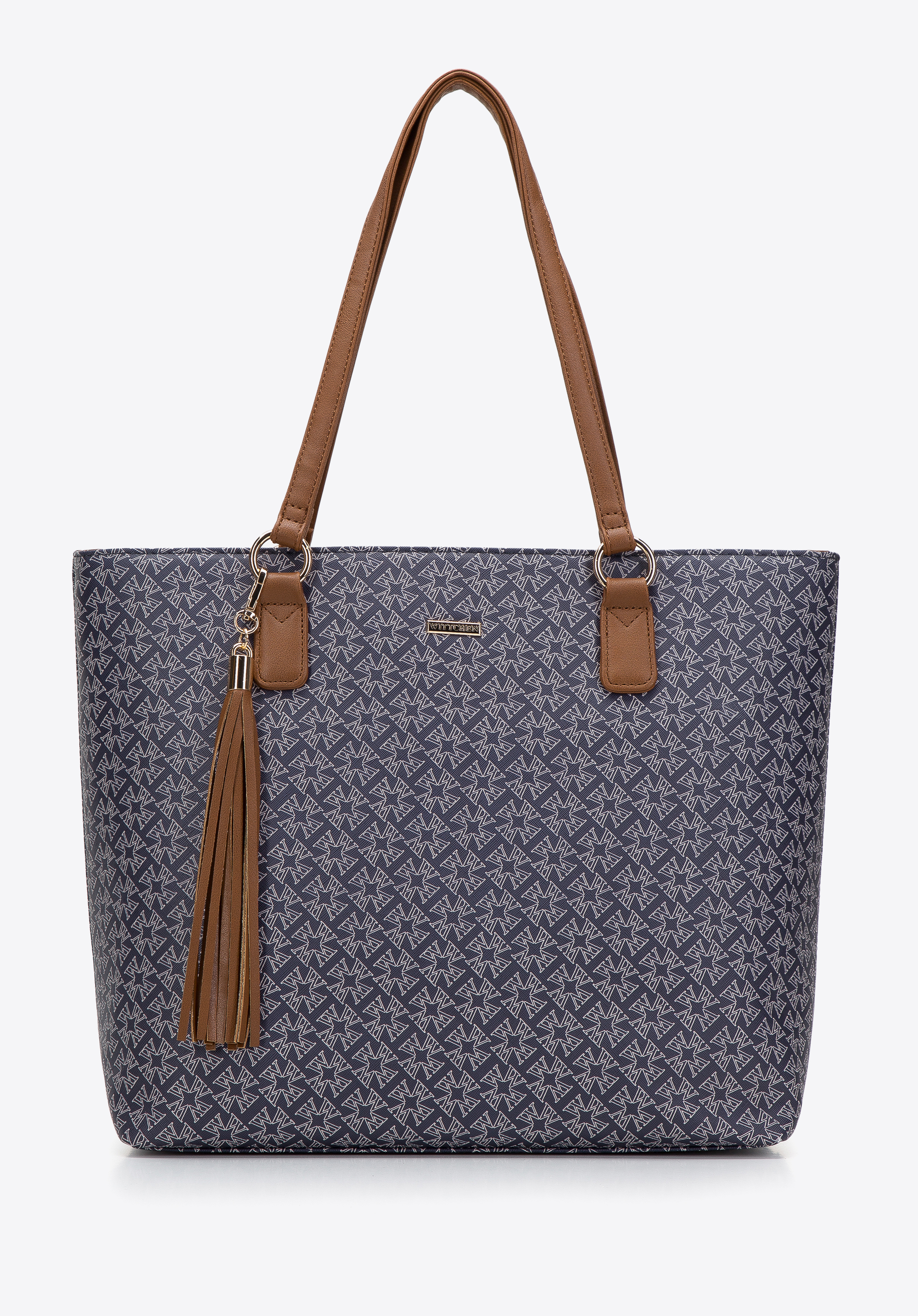 Shopper Tasche aus Oko Leder mit Monogramm WITTCHEN