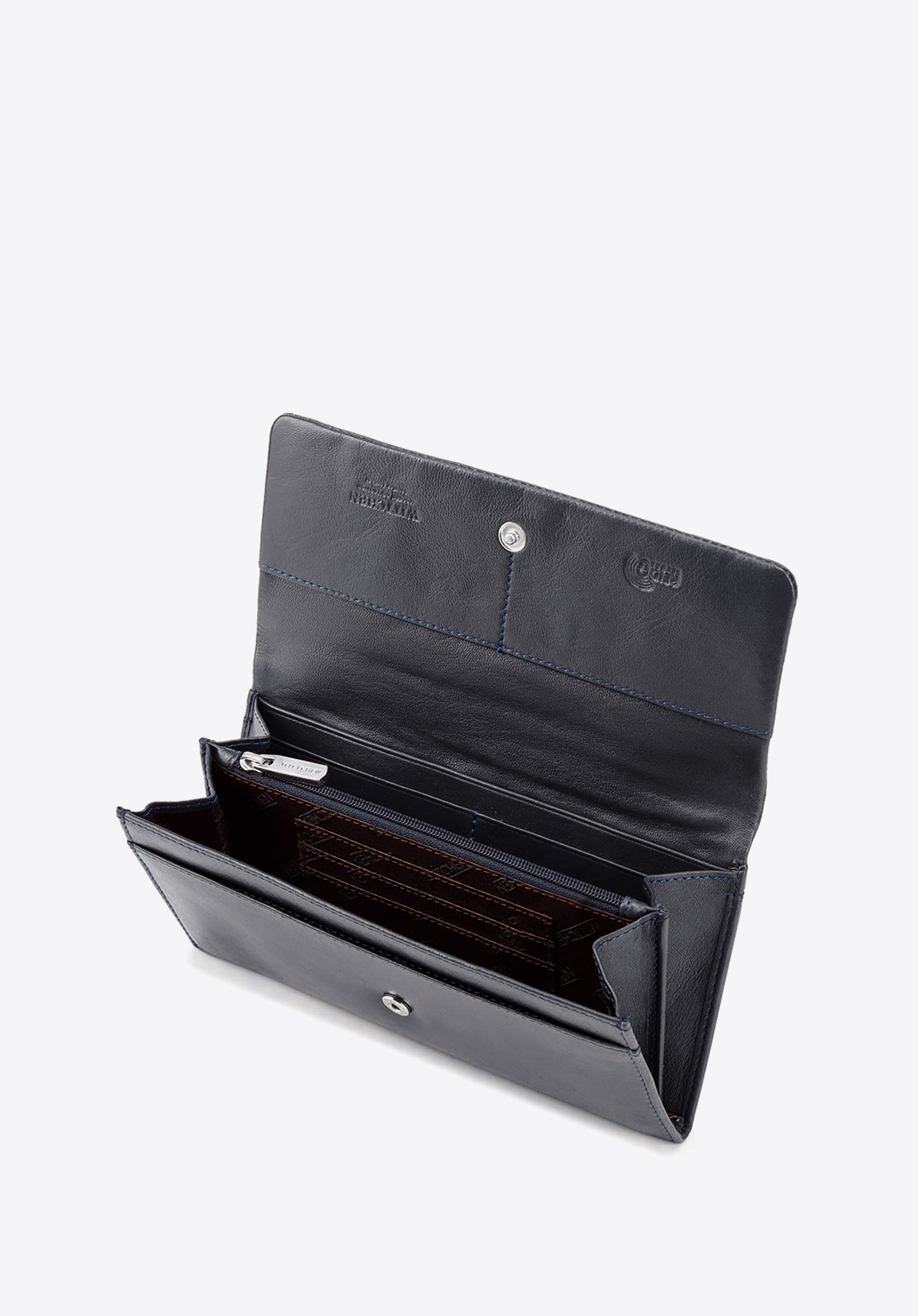 BRIEFTASCHE FÜR DAMEN AUS ECHTEM LEDER