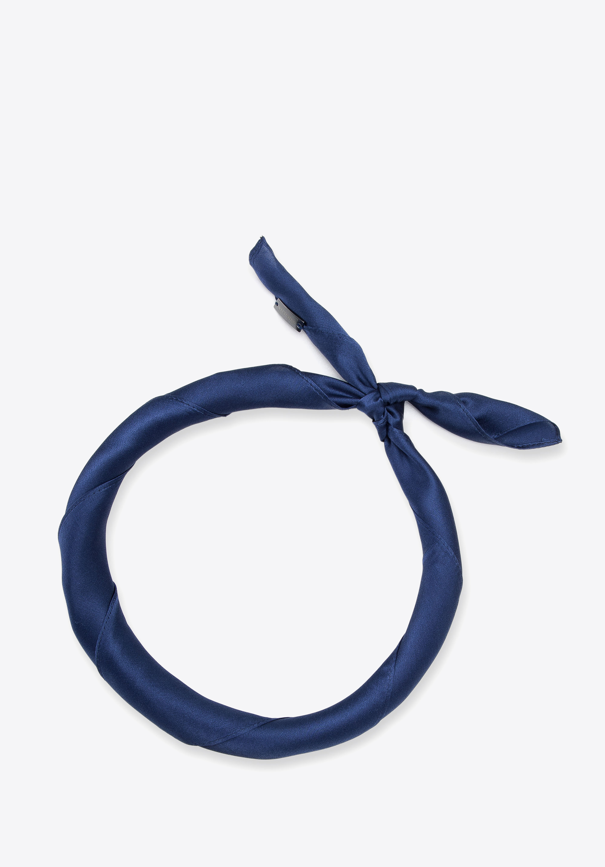 Damen-Seidenschal, dunkelblau, 100-7D-S20-X29, Bild 1