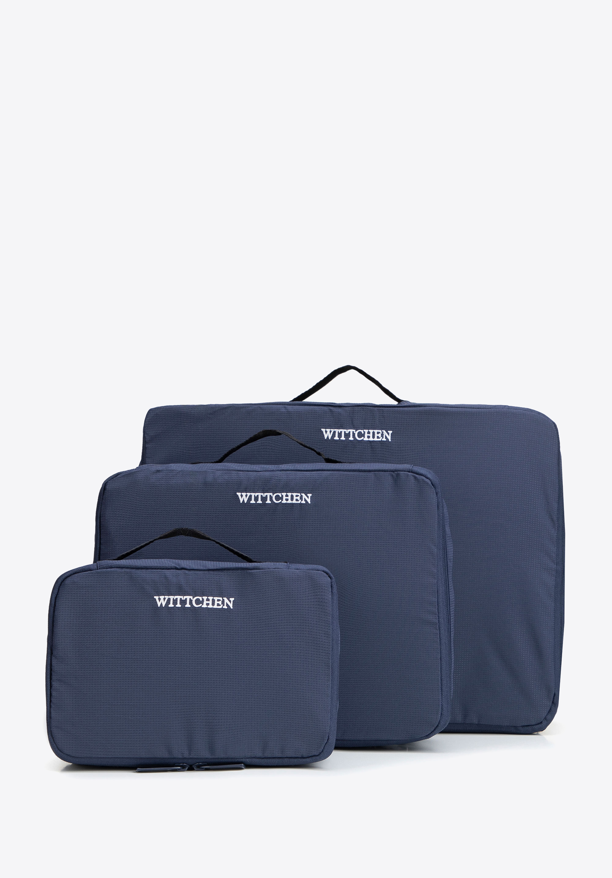 Dreiteiliges Packorganizer-Set, dunkelblau, 56-3-300-90N, Bild 1