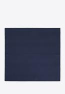 Einfarbiges Einstecktuch aus Seide, dunkelblau, 96-7P-001-5, Bild 3
