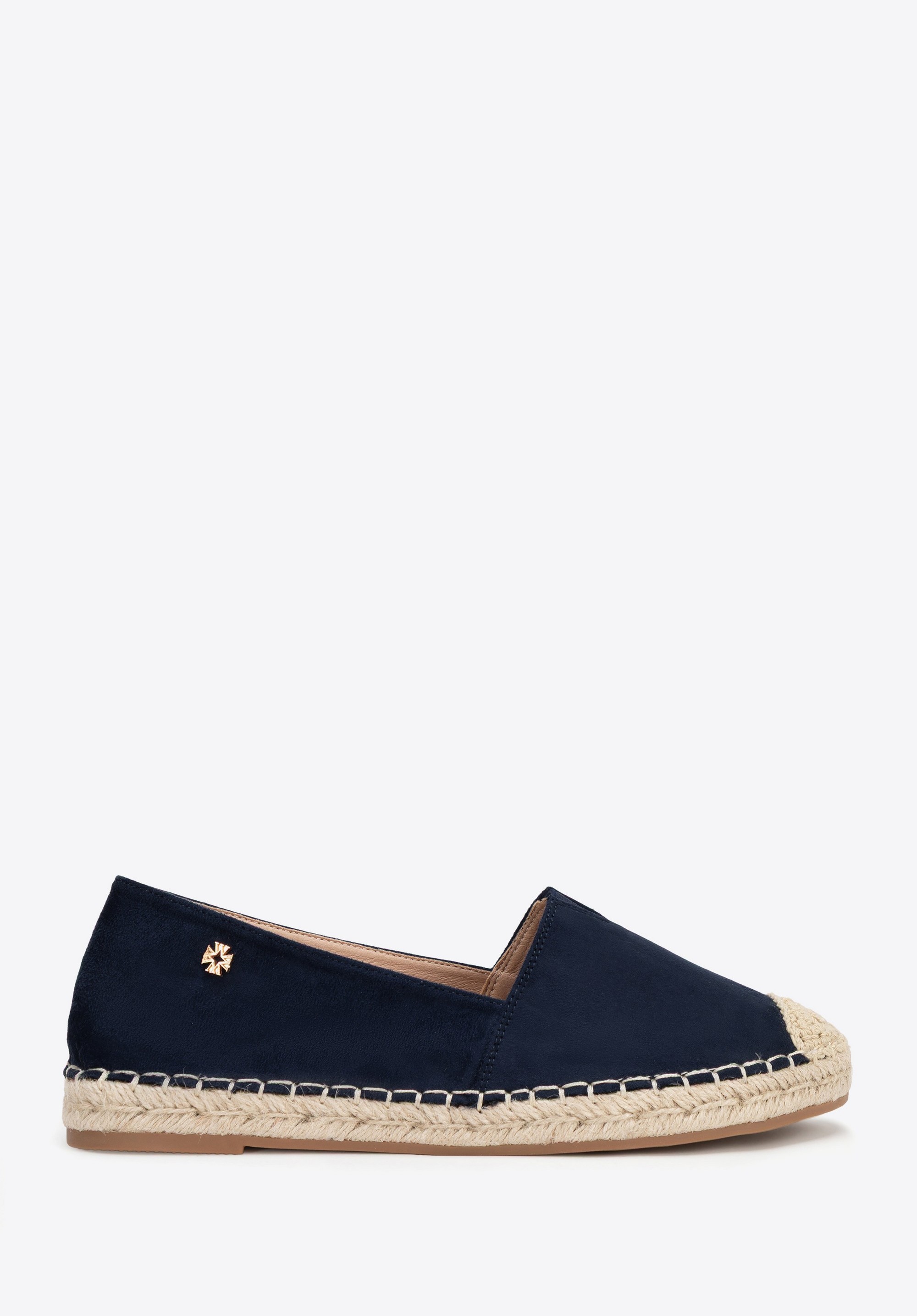 Espadrilles mit geflochtener Spitze für Damen, dunkelblau, 100-DP-805-N-37, Bild 1