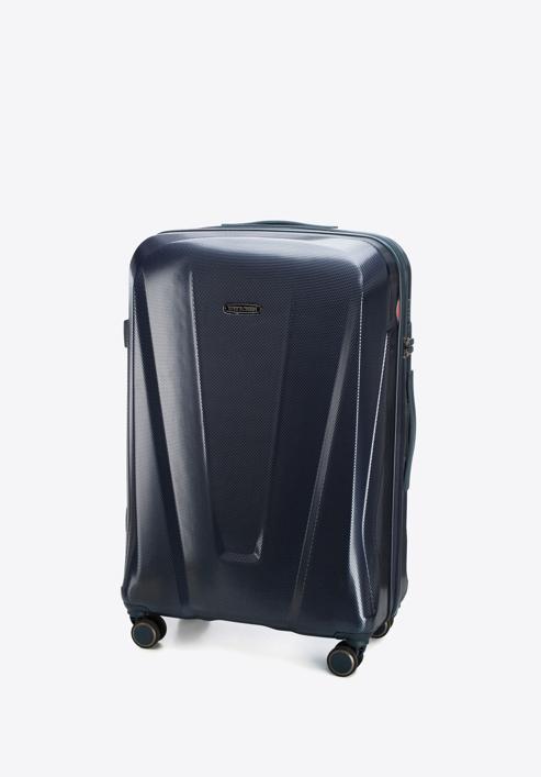 Großer Koffer, dunkelblau, 56-3P-123-11, Bild 4
