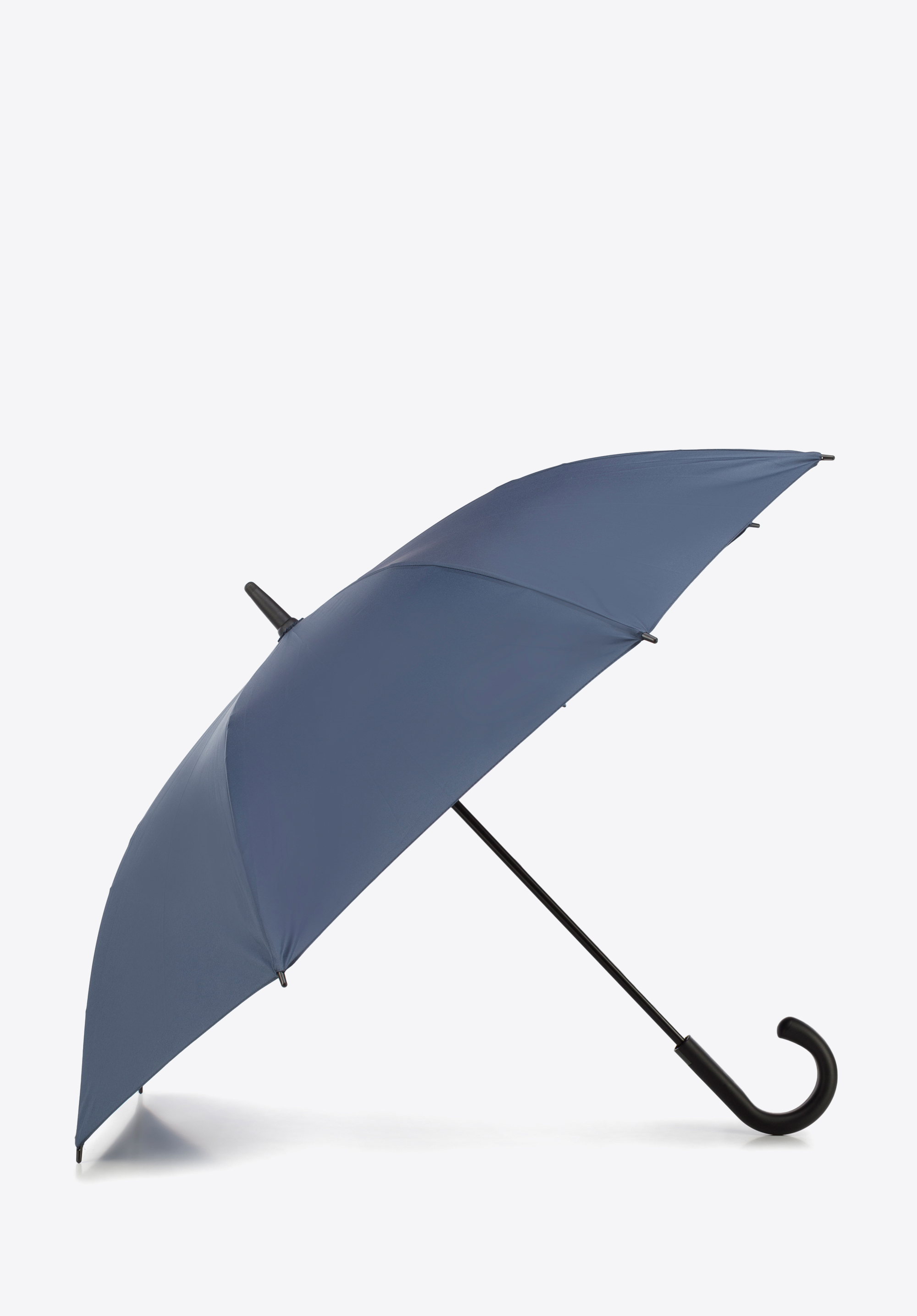 Großer Regenschirm mit Halbautomatik | WITTCHEN, dunkelblau, PA-7-152-G, Bild 1