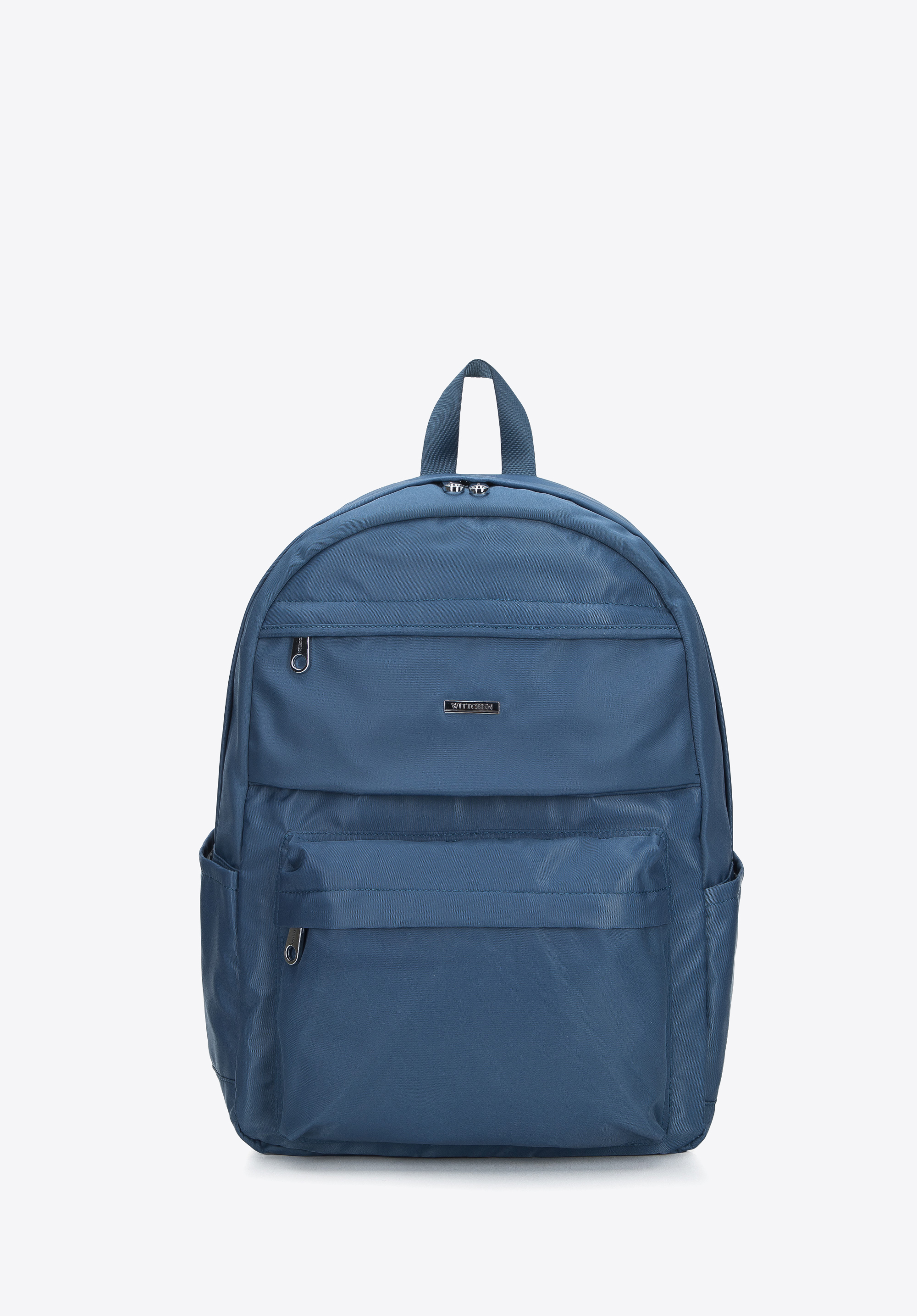 Großer Rucksack aus Nylon, Dunkelblau, 94-4Y-113-7, Bild 1