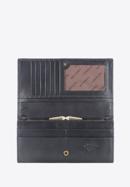 Großes Portemonnaie für Damen aus Leder, dunkelblau, 10-1-075-3, Bild 2