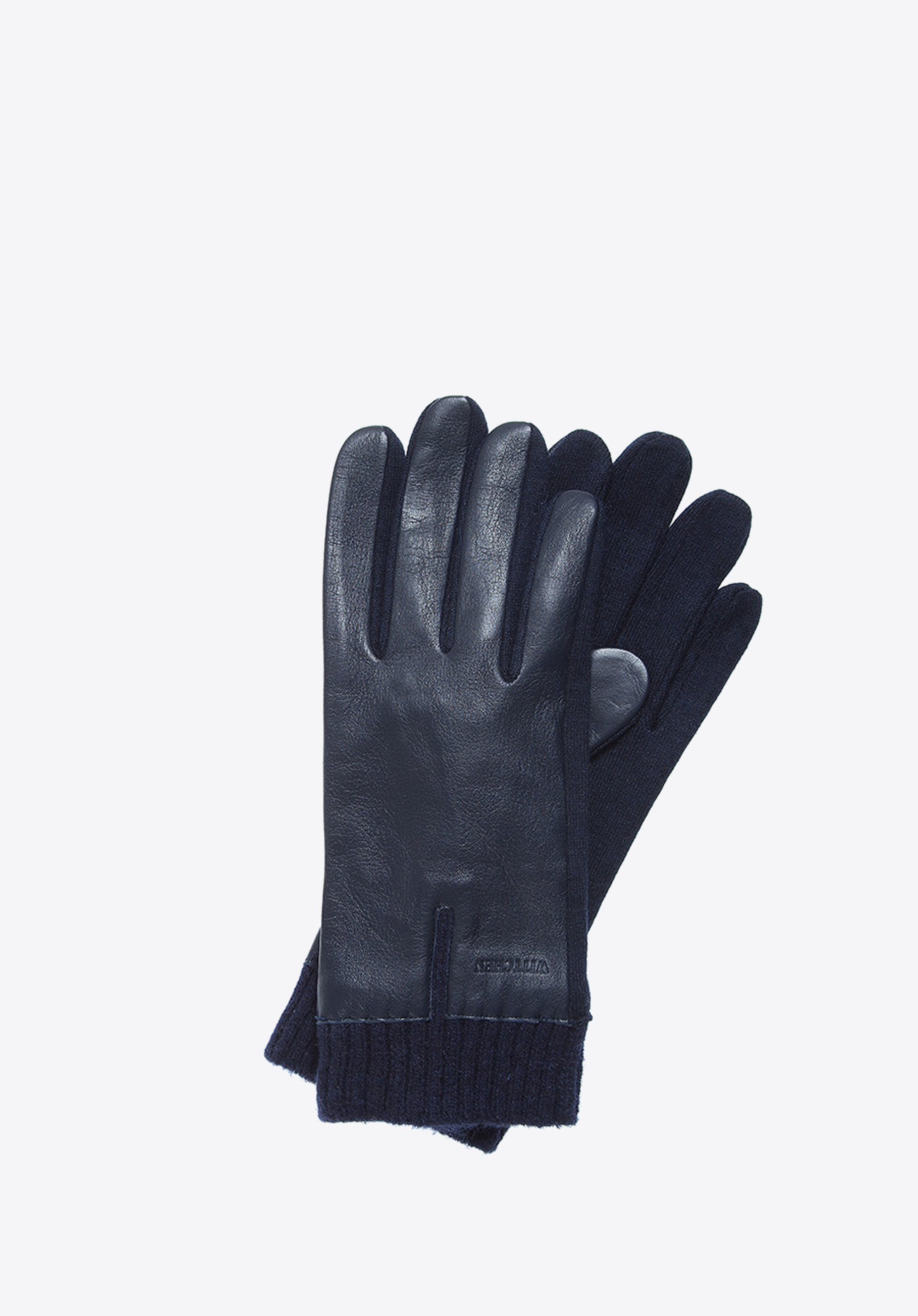 Handschuhe für Herren, dunkelblau, 47-6-201-7-U, Bild 1