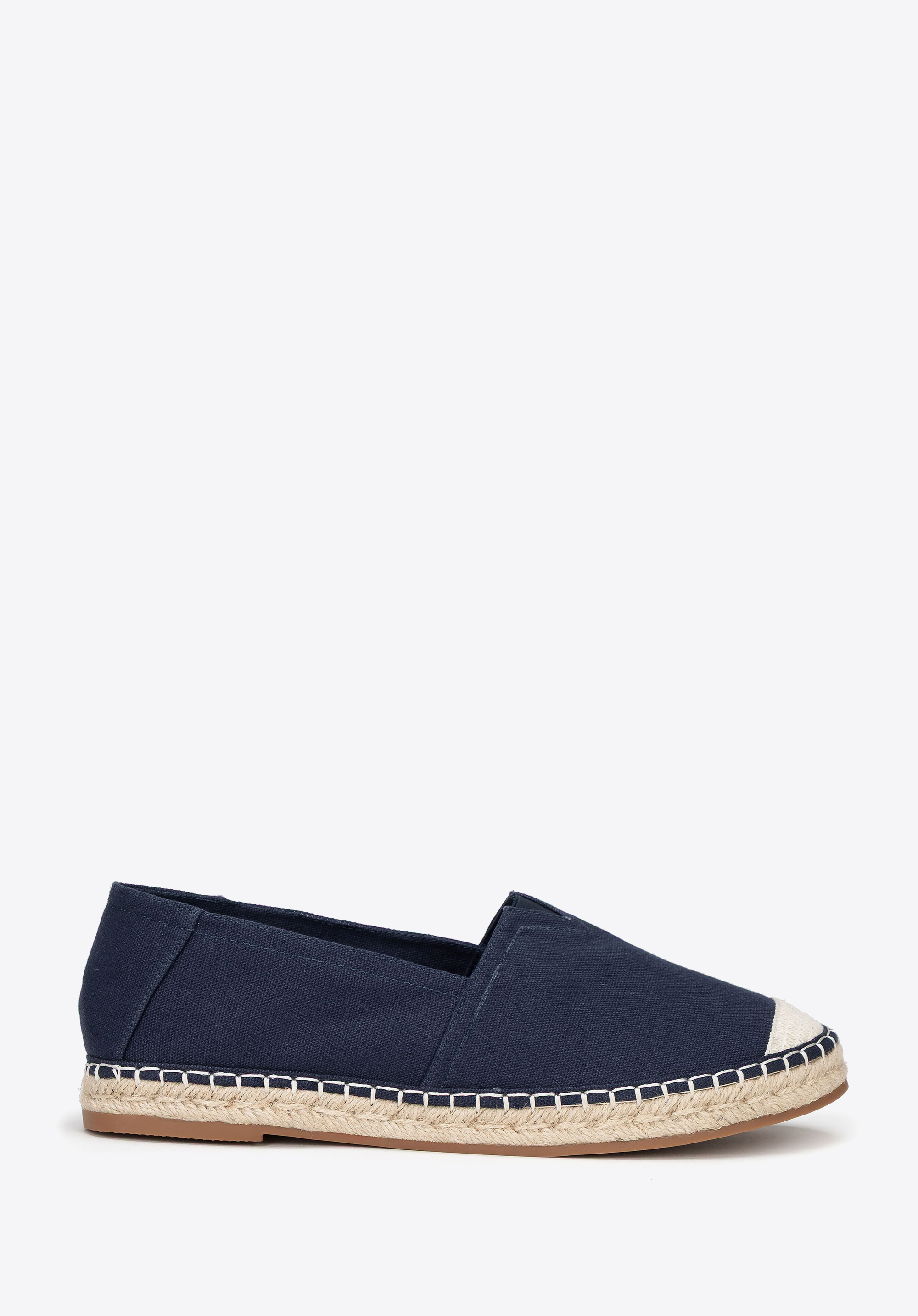 Herren-Espadrilles mit geflochtenem Riemen, dunkelblau, 100-MP-800-N-45, Bild 1