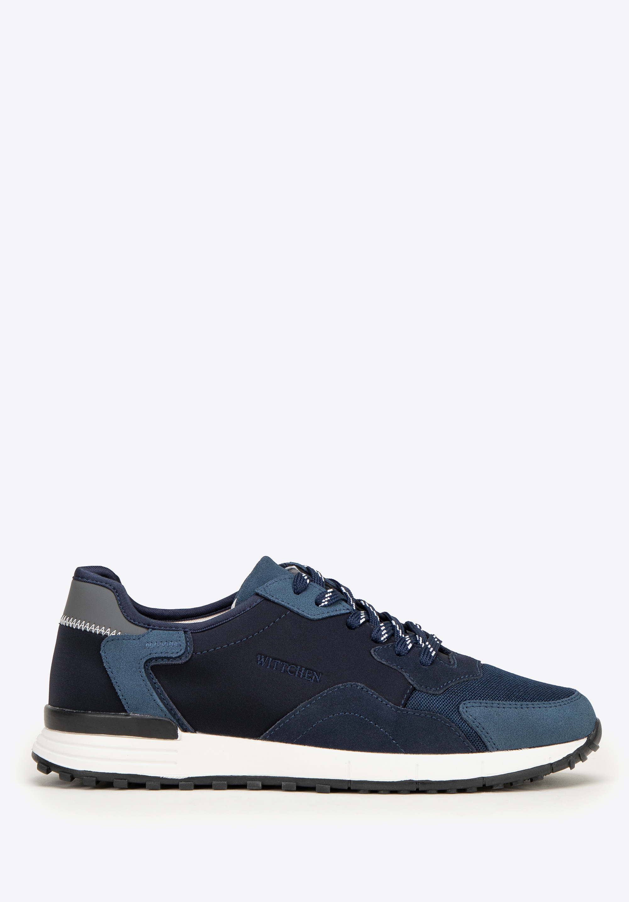 Herren-Sneaker aus Wildleder, dunkelblau, 99-M-306-N-42, Bild 1