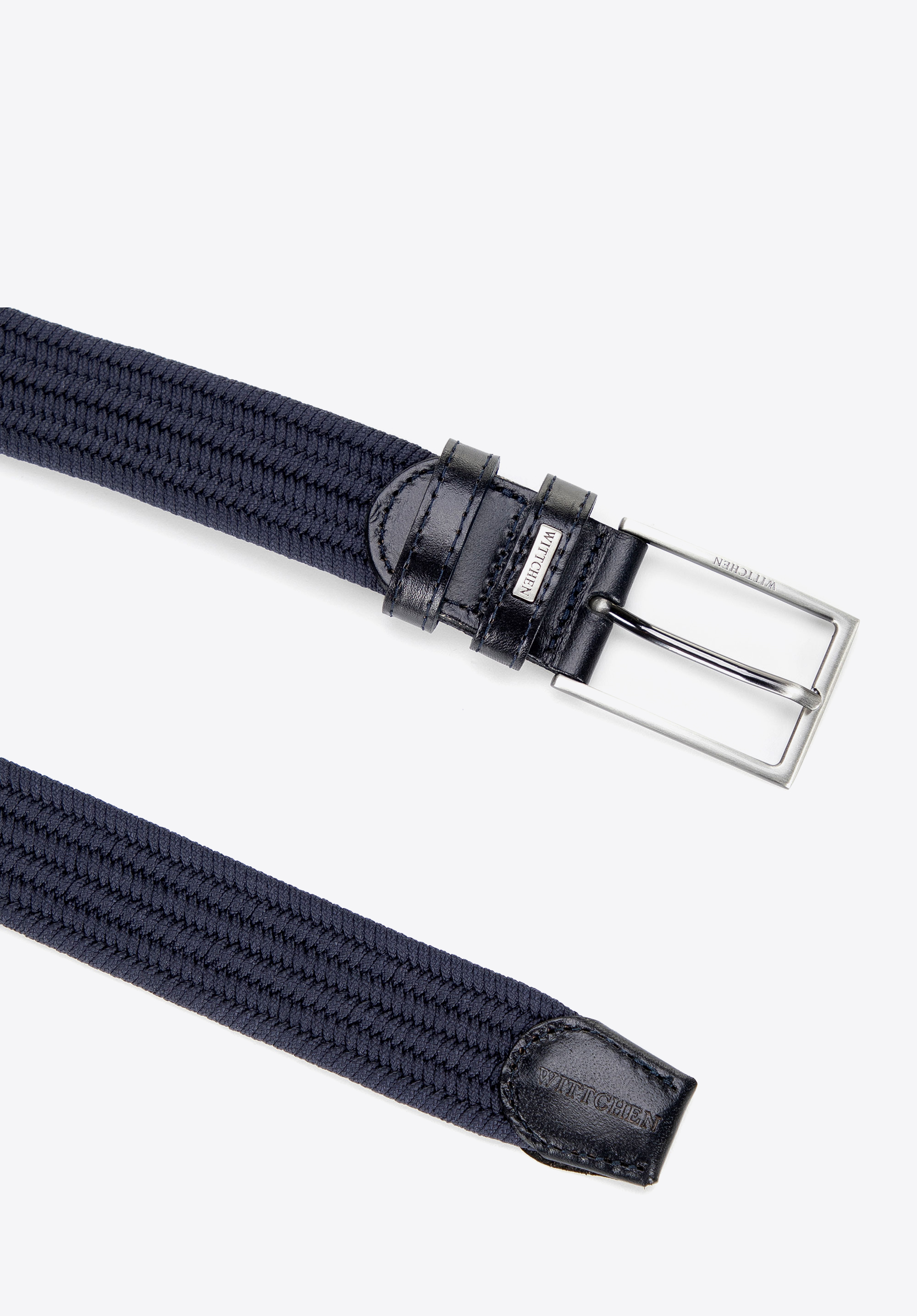 Herren-Webgürtel, dunkelblau, 101-8M-408-N-10, Bild 1
