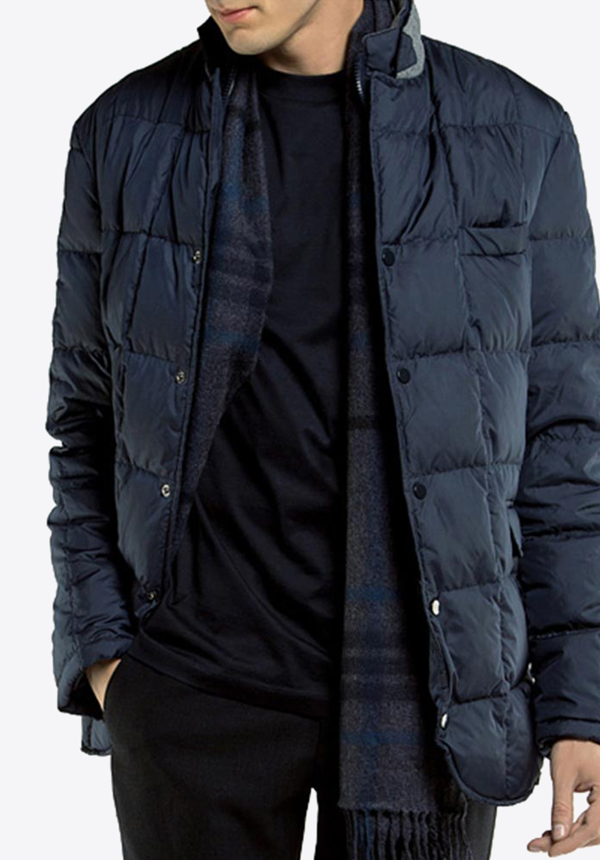 Herrenjacke, dunkelblau, 85-9D-352-7-S, Bild 1