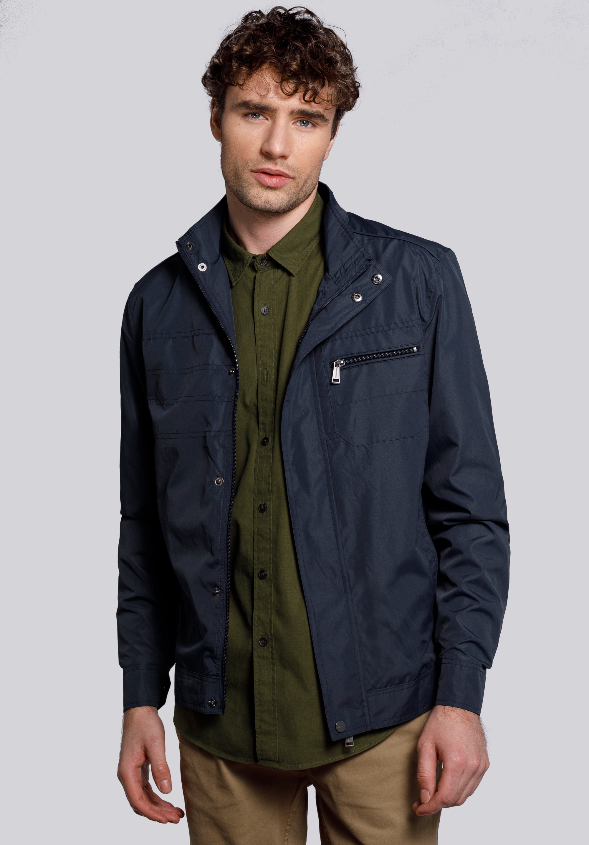 HERRENJACKE, dunkelblau, 92-9N-450-7-2XL, Bild 1
