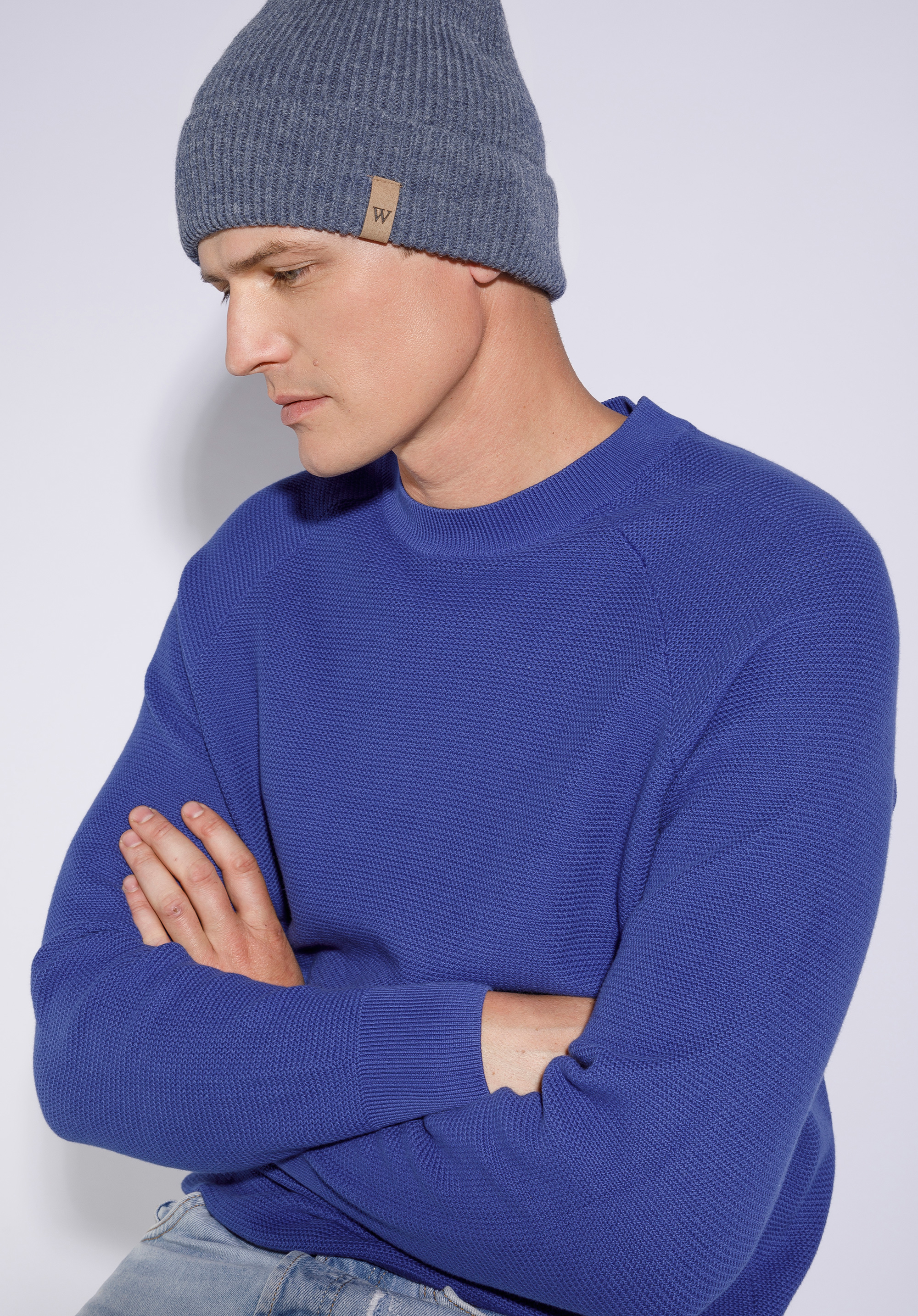 Klassische Wintermütze für Herren, Dunkelblau, 95-HF-007-7M, Bild 1