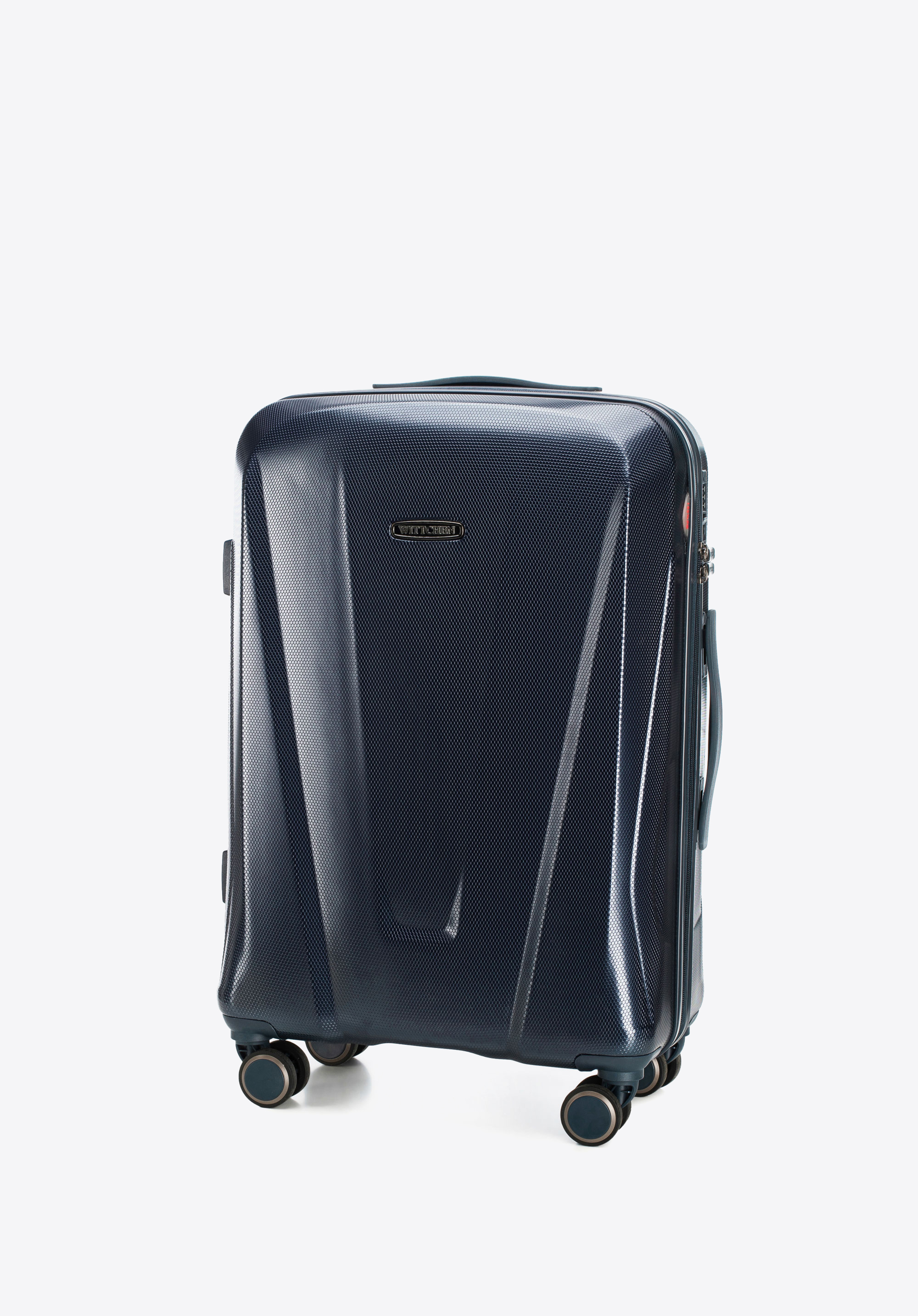 Kofferset aus Polycarbonat, dunkelblau, 56-3P-12K-91, Bild 1