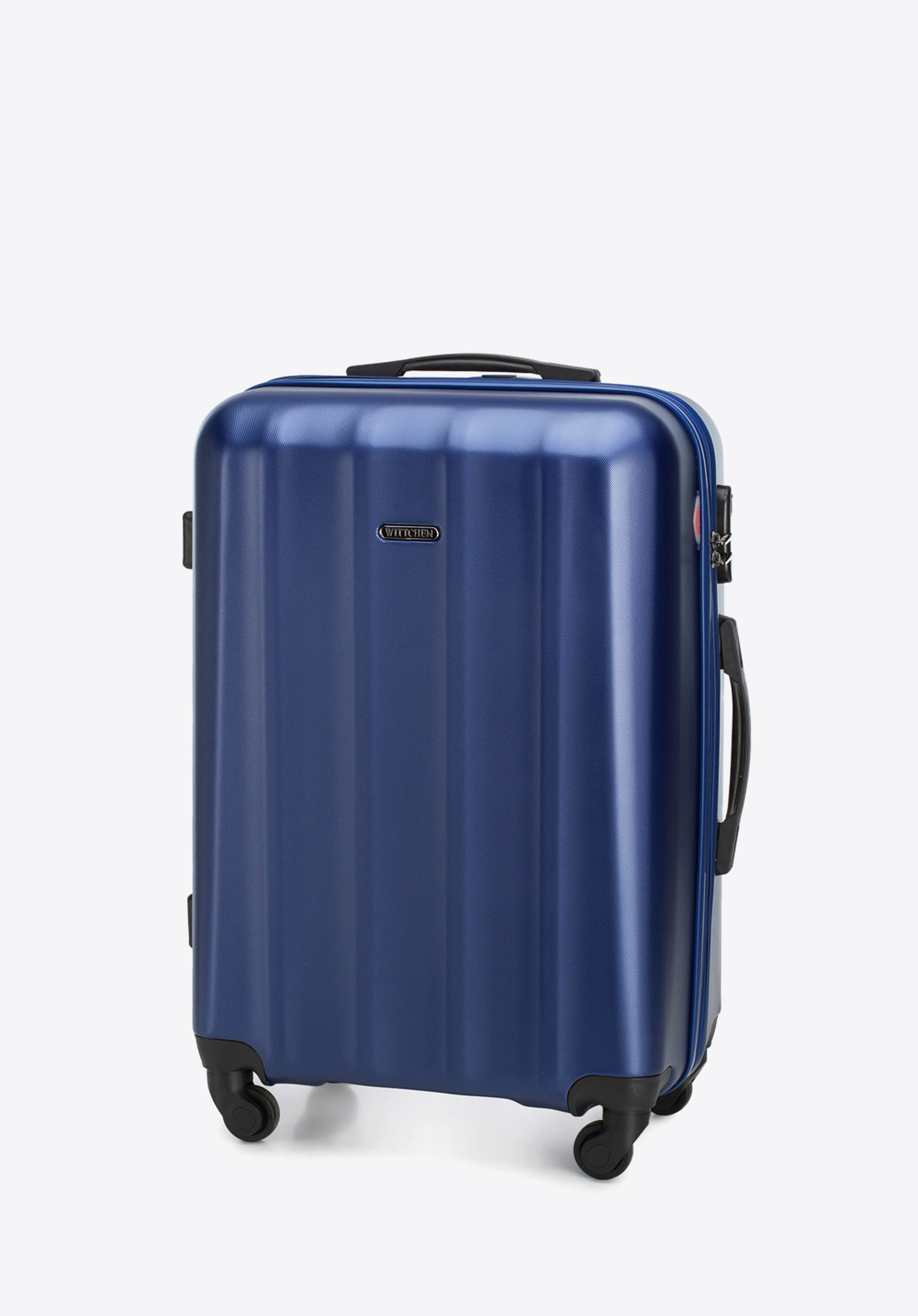 KOFFERSET MIT BEAUTYCASE AUS POLYCARBONAT, dunkelblau, 56-3P-11K-95, Bild 1