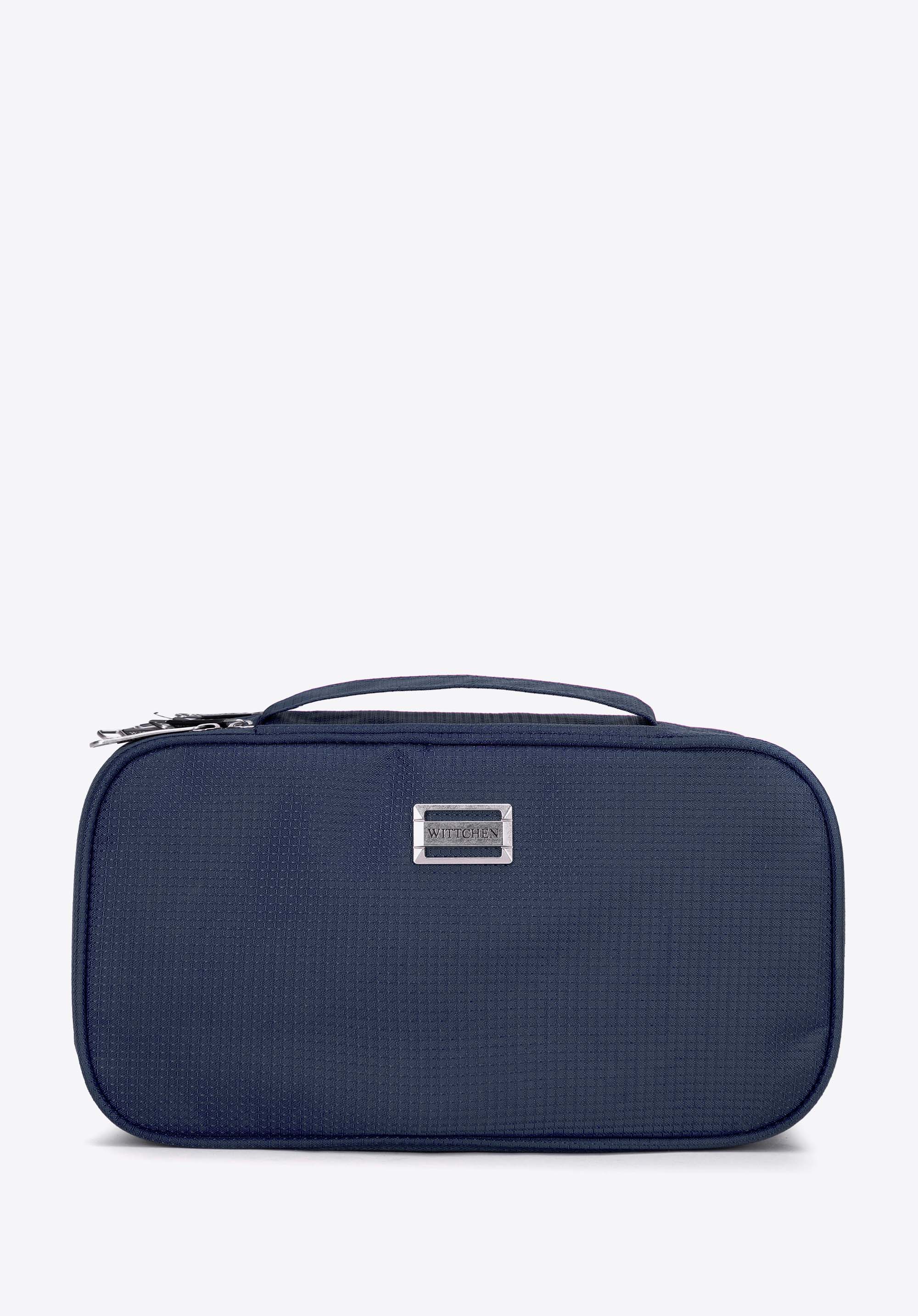 Kosmetiktasche, weiche Reisetasche, dunkelblau, 56-3S-858-90, Bild 1