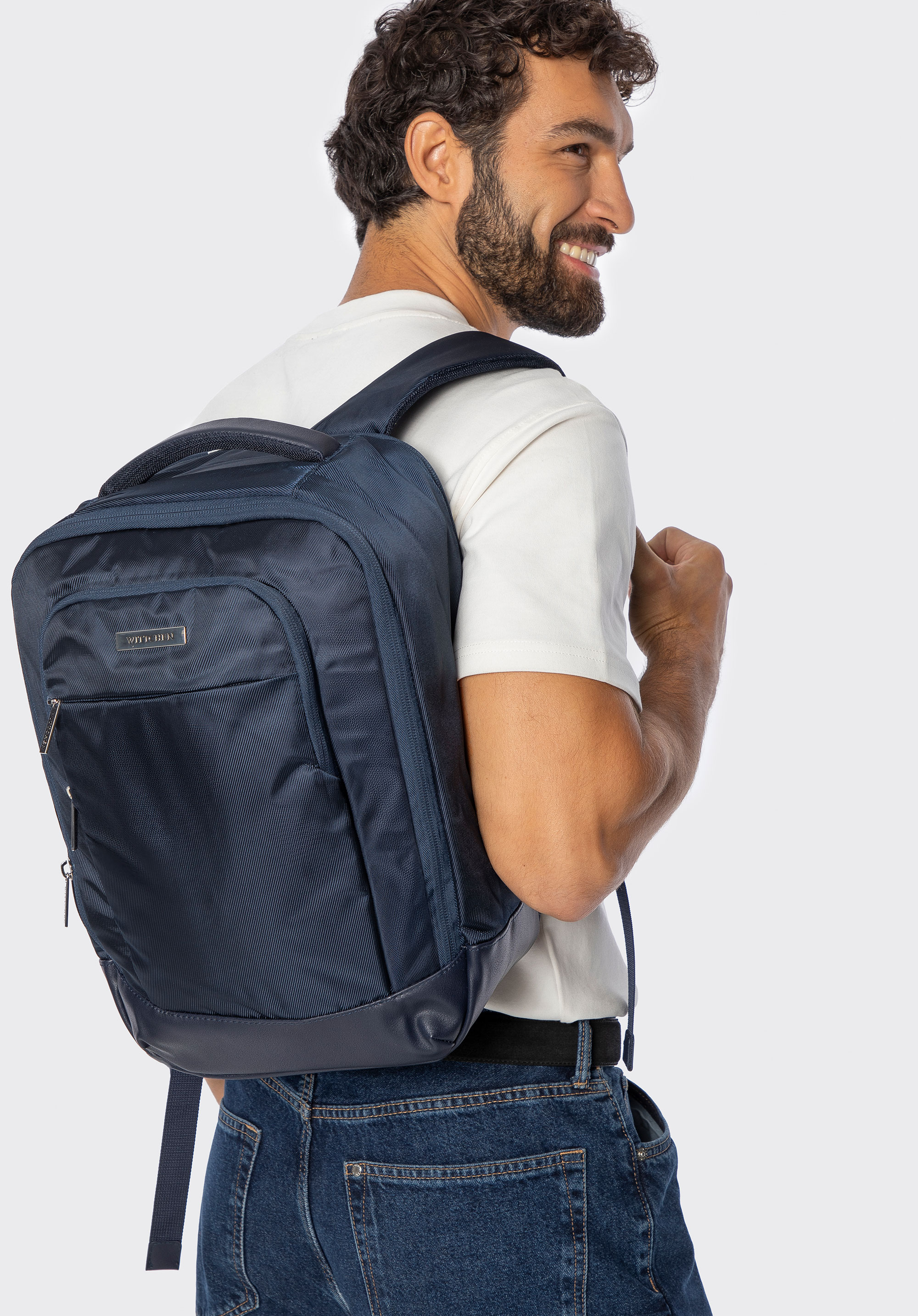 Mehrzweck-Reiserucksack für das Flugzeug, dunkelblau, 56-3S-706-90, Bild 1