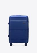 Mittelgroßer Koffer aus Polypropylen, dunkelblau, 56-3T-142-10, Bild 1