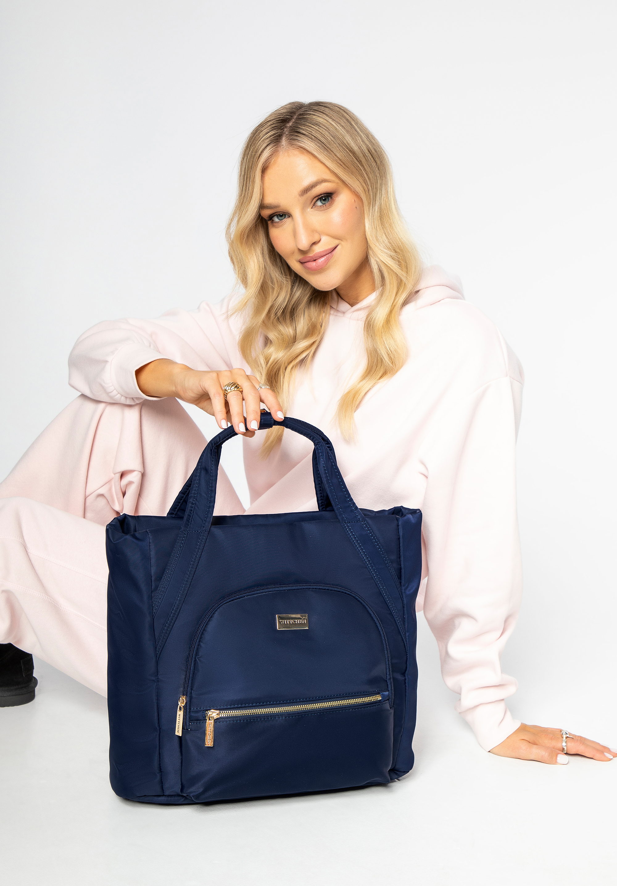 Nylon 14'''' Laptoptasche, dunkelblau, 29-4P-202-90, Bild 1