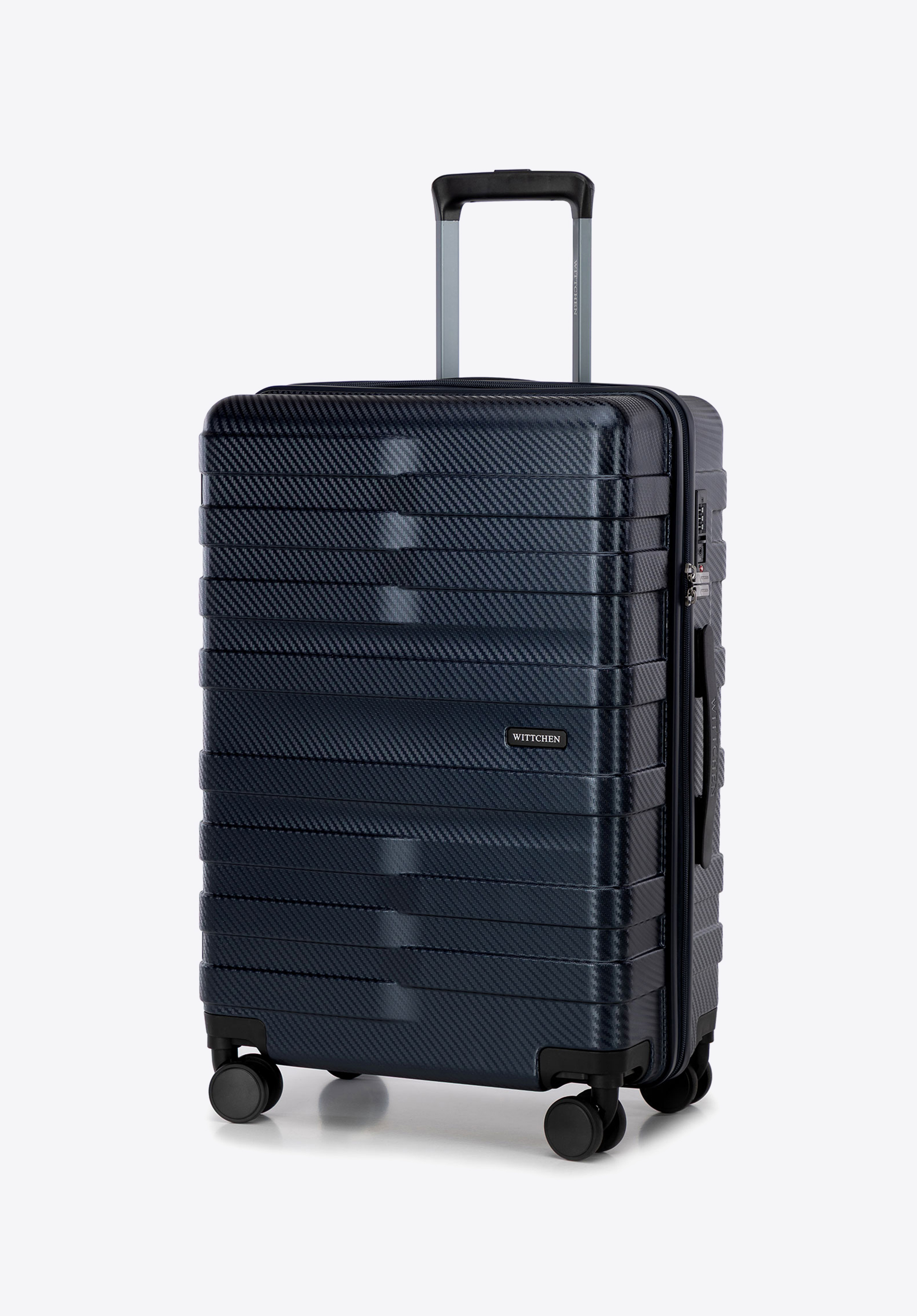 Polycarbonat-Gepäckset, dunkelblau, 56-3P-58K-90, Bild 1