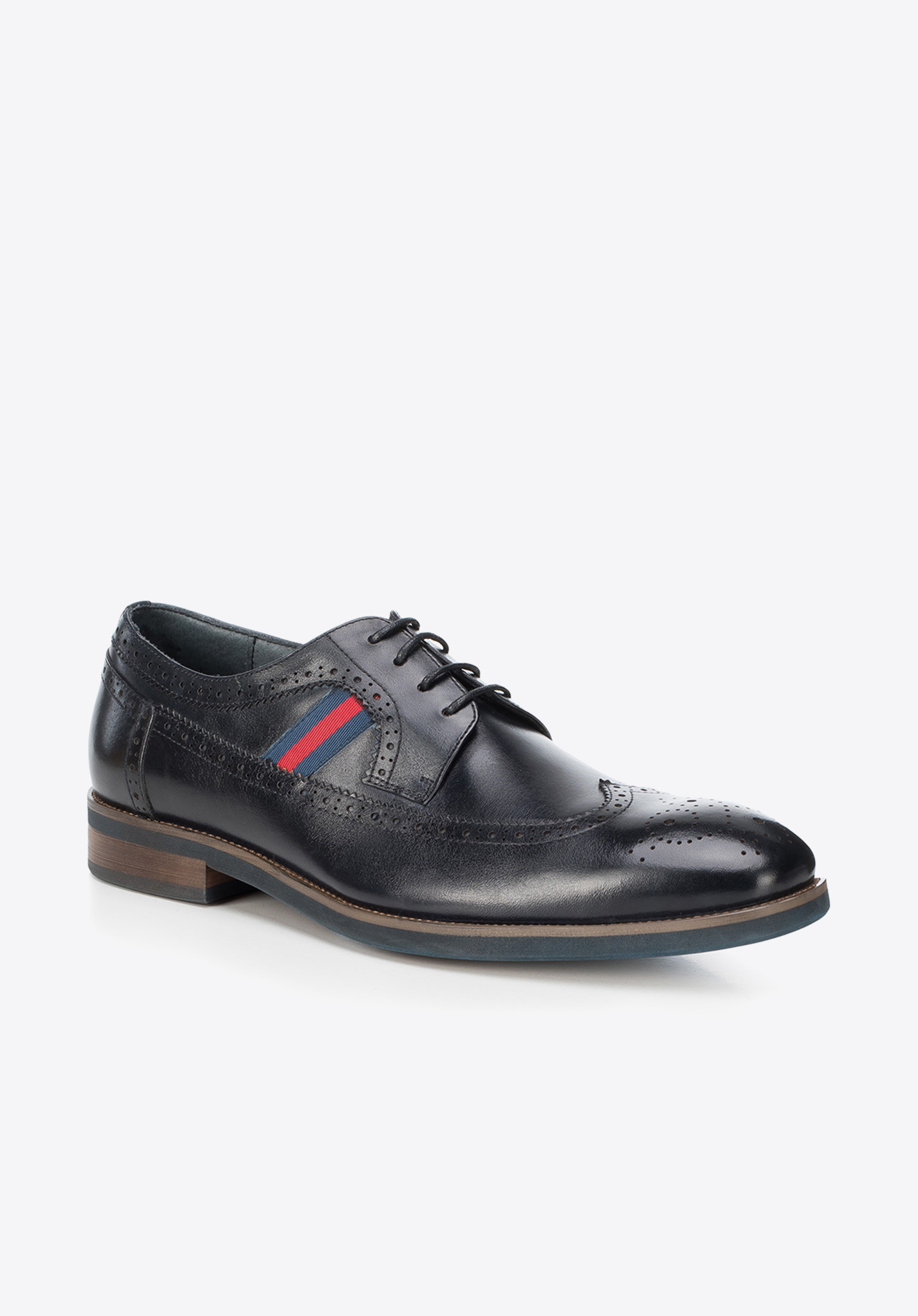 SCHNÜRSCHUHE, dunkelblau, 88-M-811-7-43, Bild 1