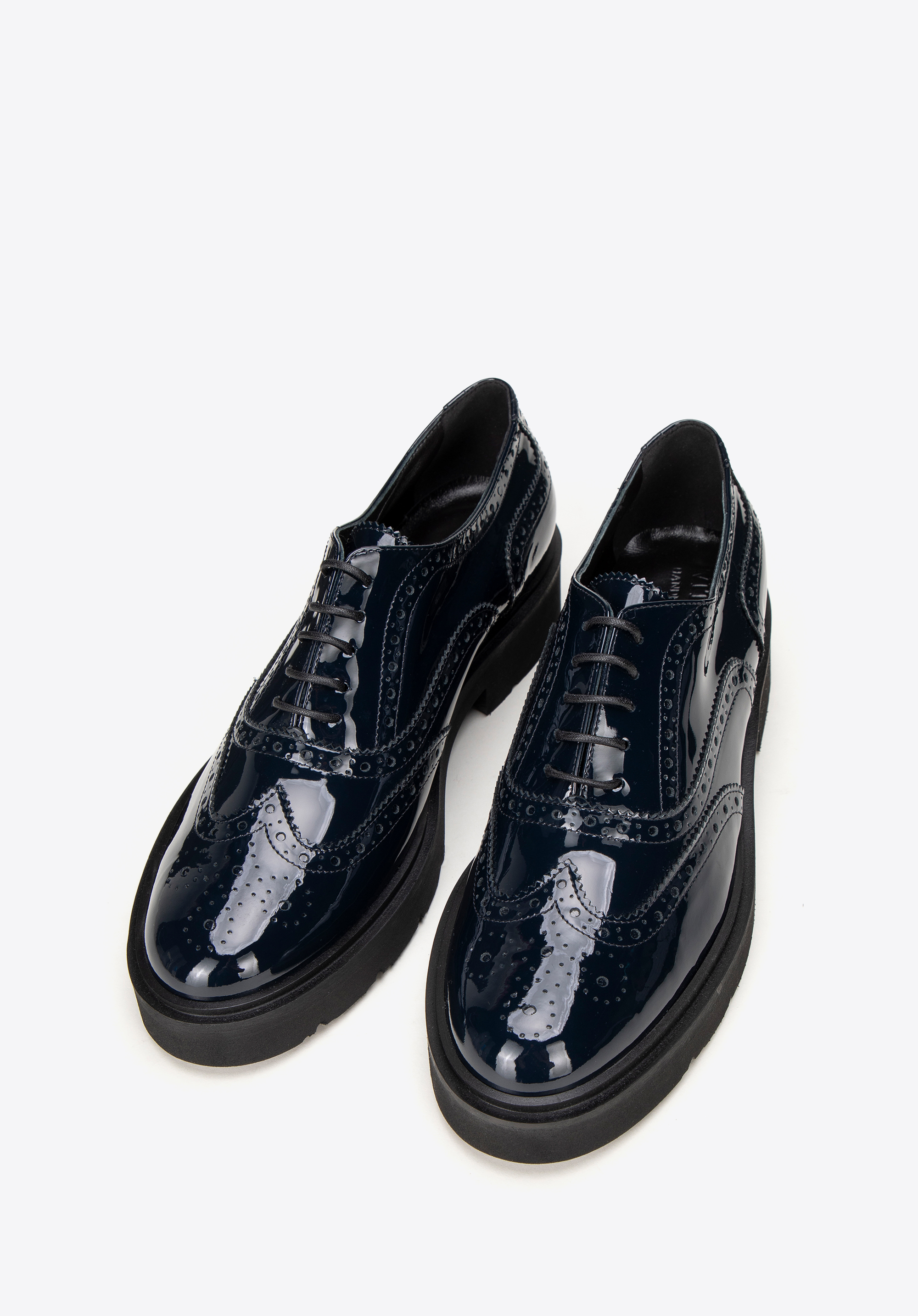 Schuhe, dunkelblau, 99-D-102-N-38, Bild 1