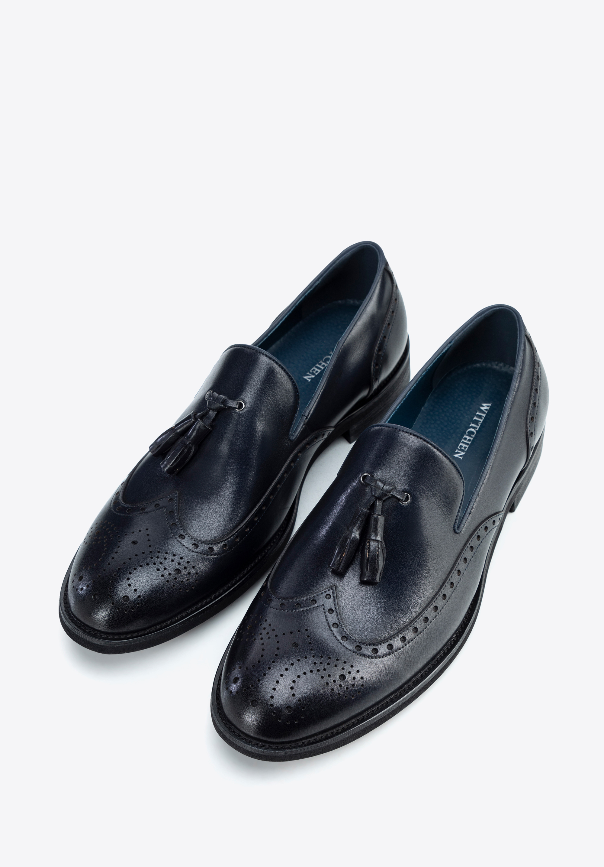 Schuhe, dunkelblau, 100-M-510-5-44, Bild 1