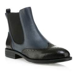 Schuhe, dunkelblau-schwarz, 85-D-903-1-37, Bild 1