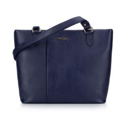 Shopper-Tasche, dunkelblau, 93-4Y-207-N, Bild 1