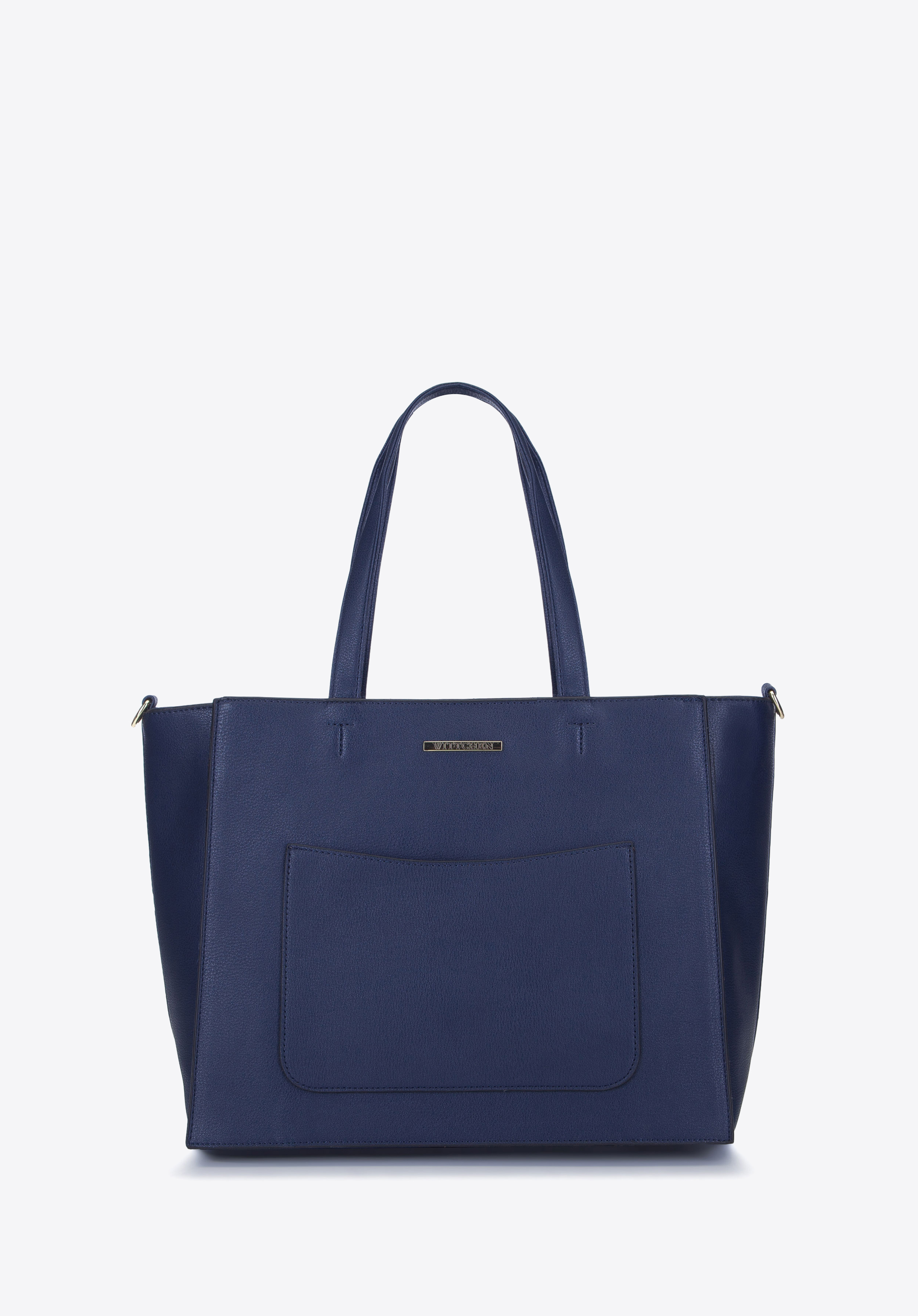 Shopper-Tasche mit offener Vordertasche