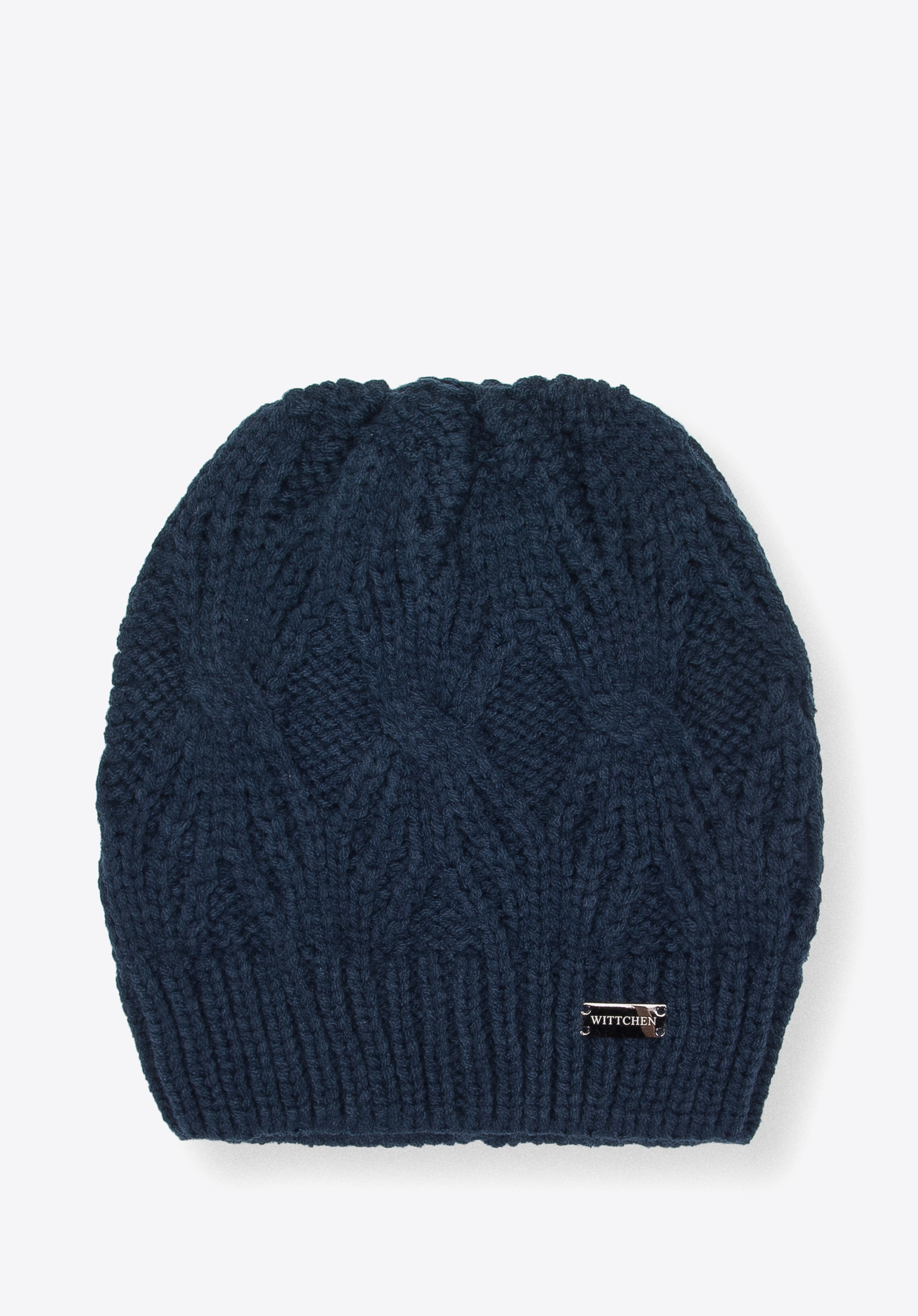 Wintermütze für Damen mit breitem Strickbündchen