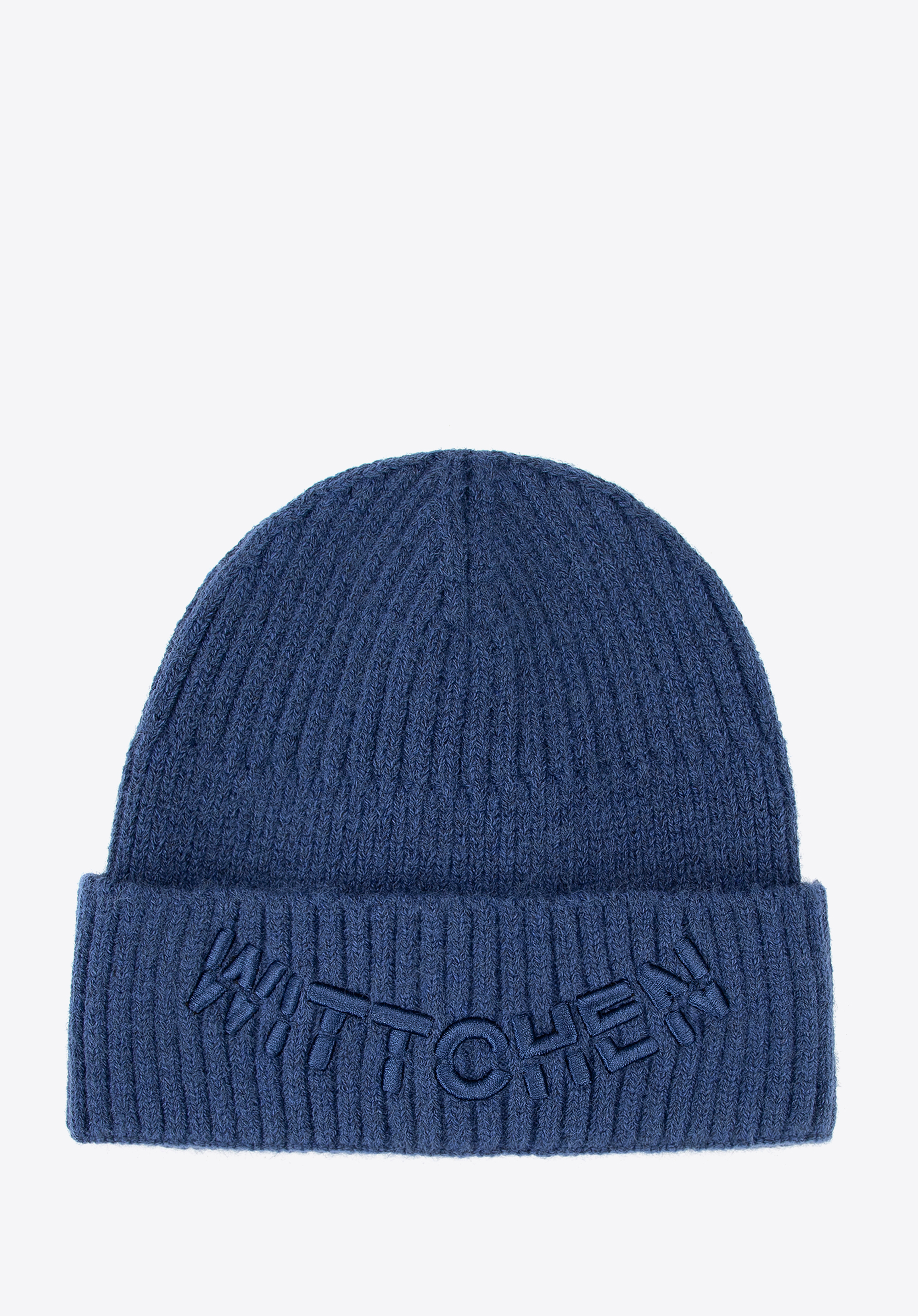 Wintermütze mit Logo-Stickerei, dunkelblau, 99-HF-201-N, Bild 1