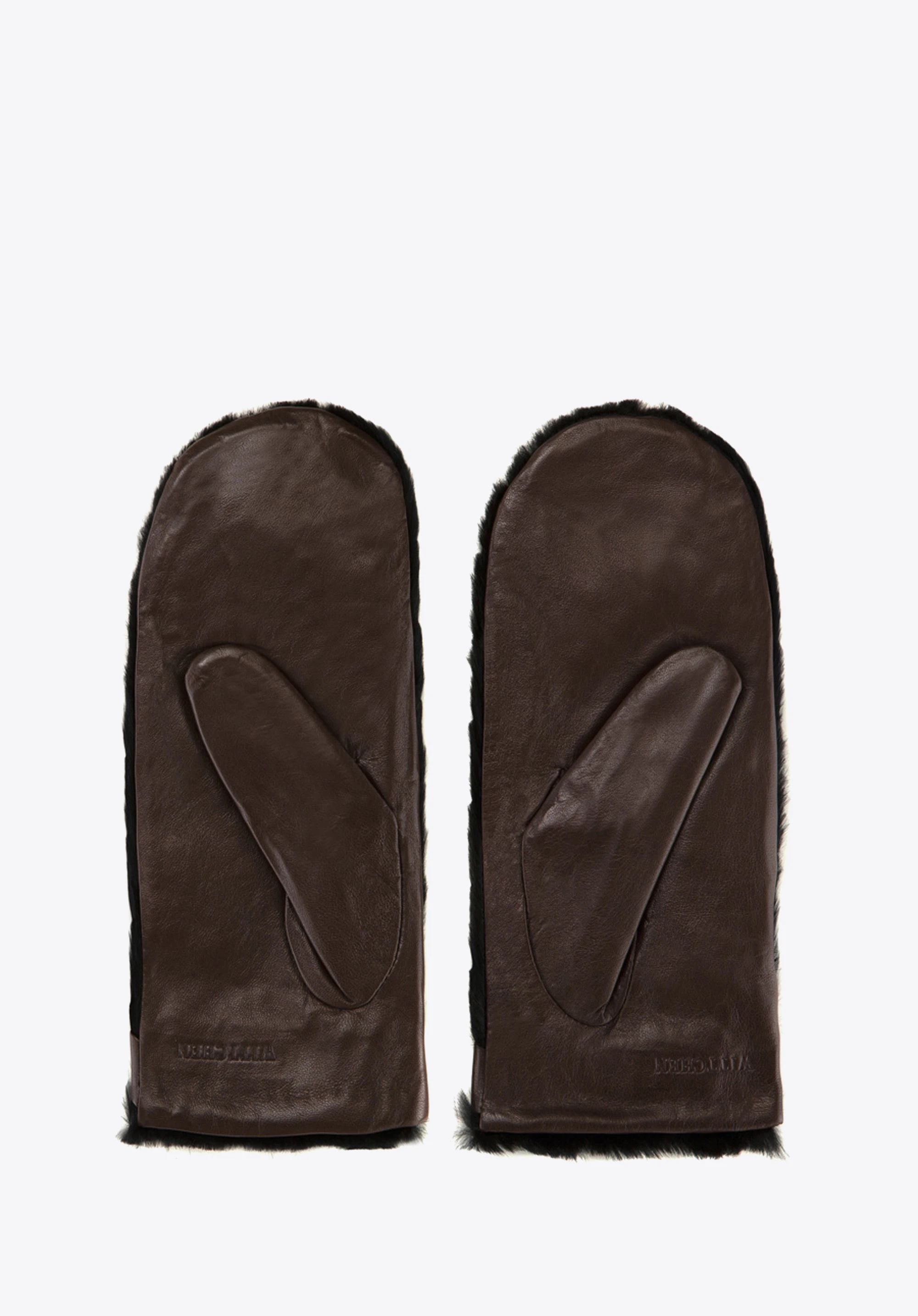 Damenhandschuhe, dunkelbraun, 39-6-502-B-X, Bild 1