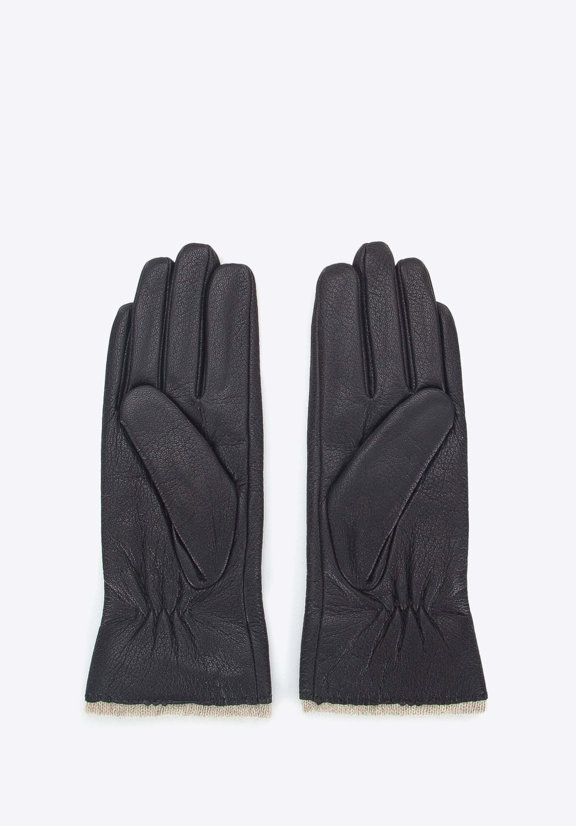 DAMENHANDSCHUHE, dunkelbraun, 44-6-511-DB-L, Bild 1