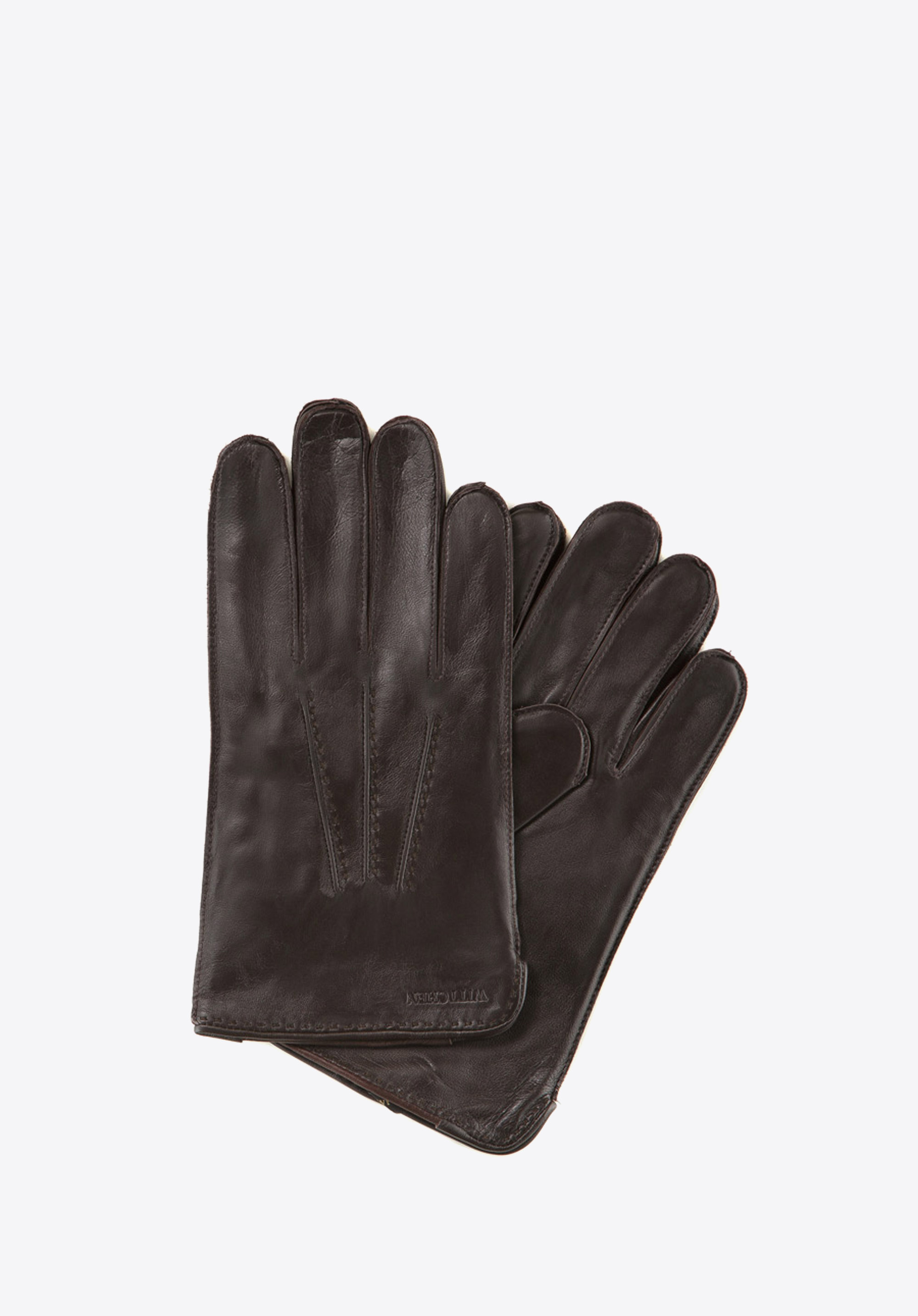 Herrenhandschuhe, dunkelbraun, 39-6-348-B-L, Bild 1