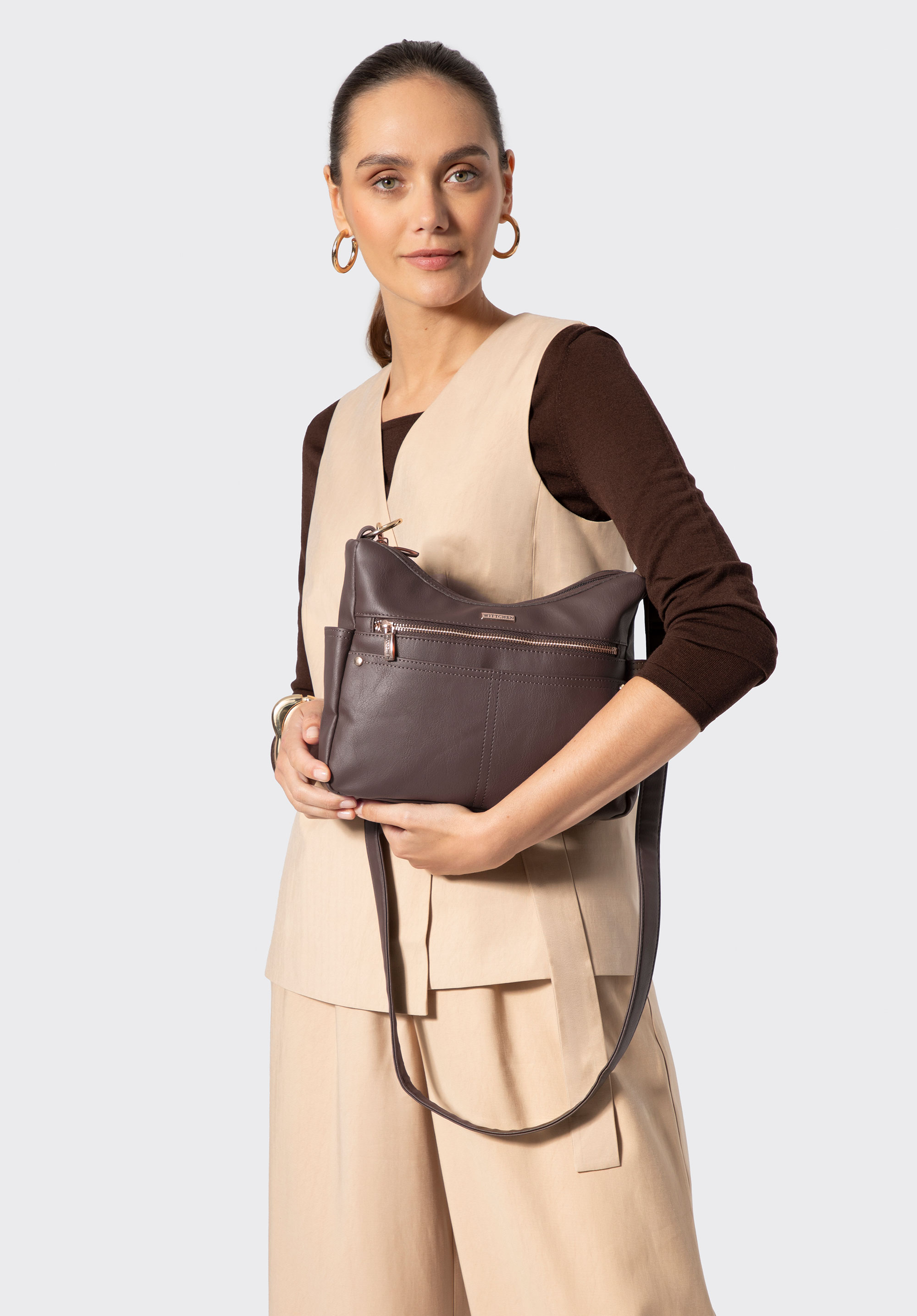 Tasche, dunkelbraun, 102-4Y-013-4, Bild 1