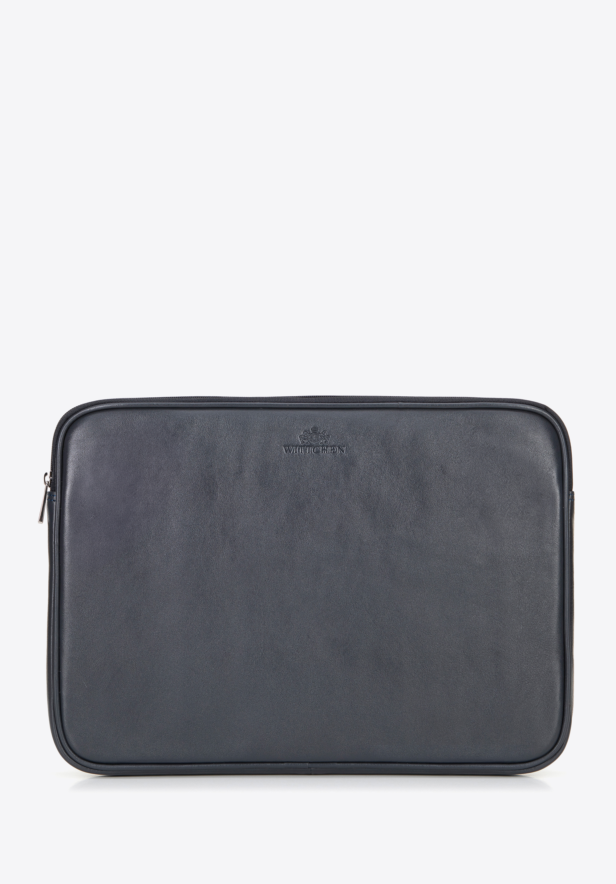 15,6&quot; Laptoptasche aus Leder, dunkelgrau, 16-2-001-9, Bild 1