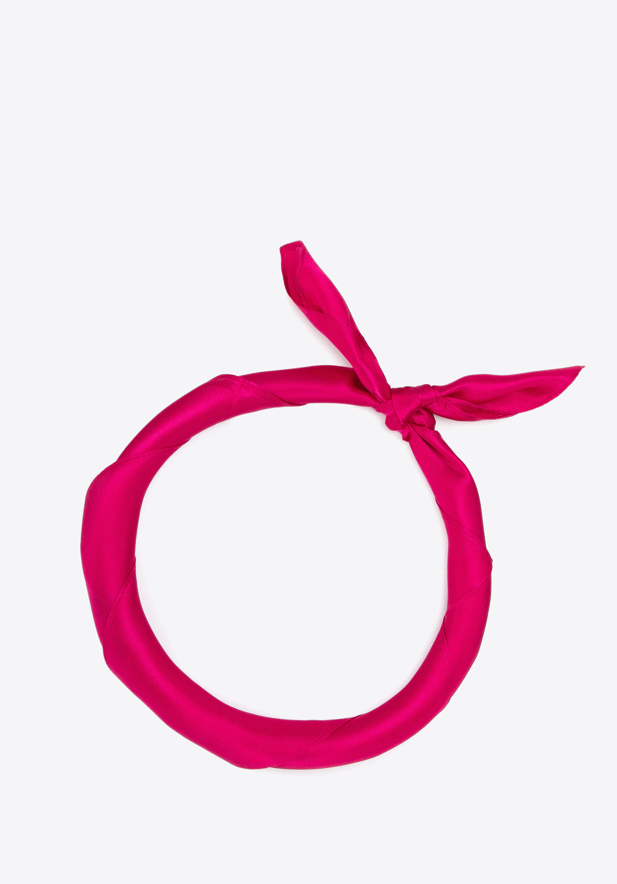 Seidentuch für Damen, dunkelpink, 95-7D-S01-34, Bild 1